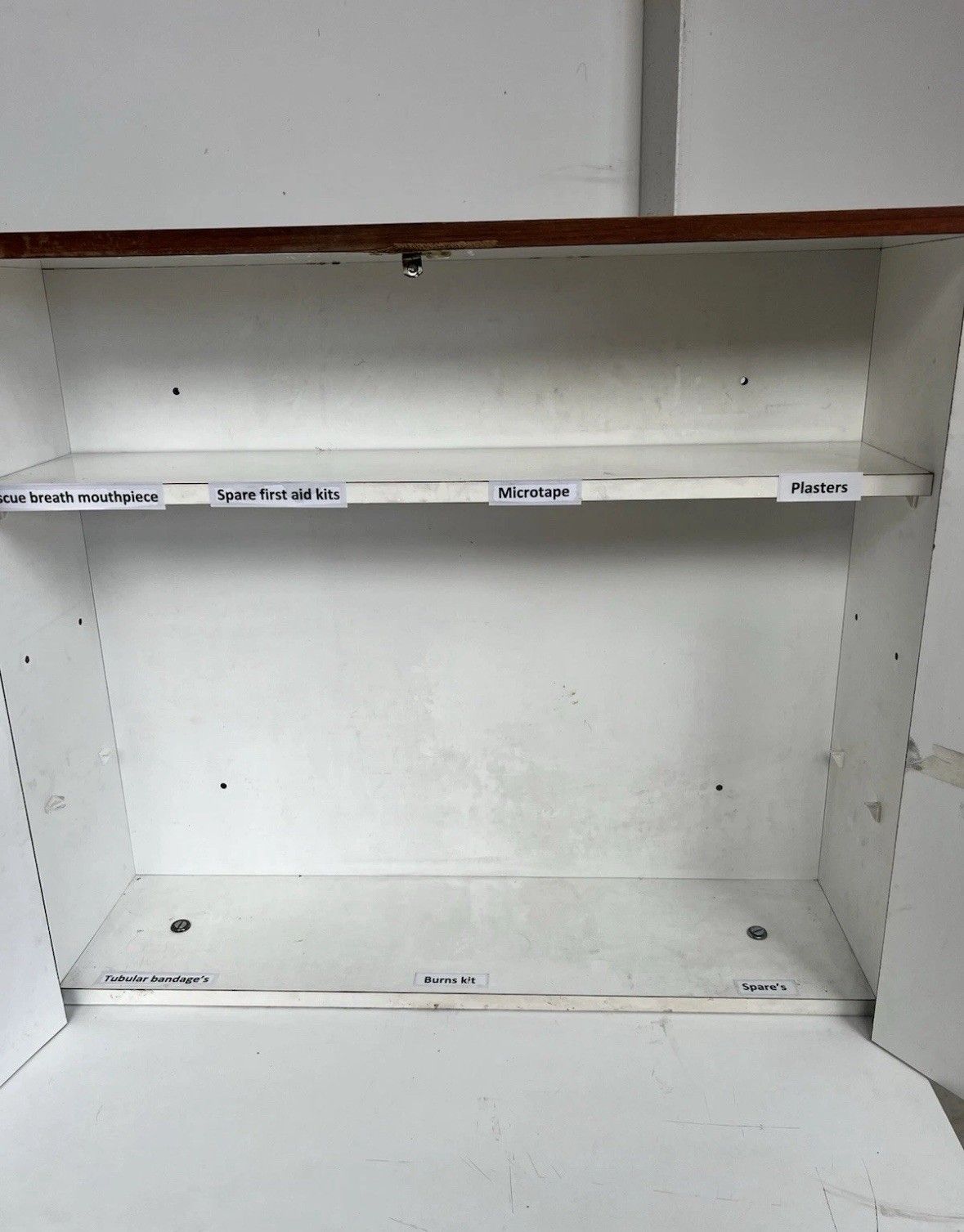 photo furniture Vtg Late Mid Century Medical Cabinet Sideboard Wall Unit Retro Bookcase 1083