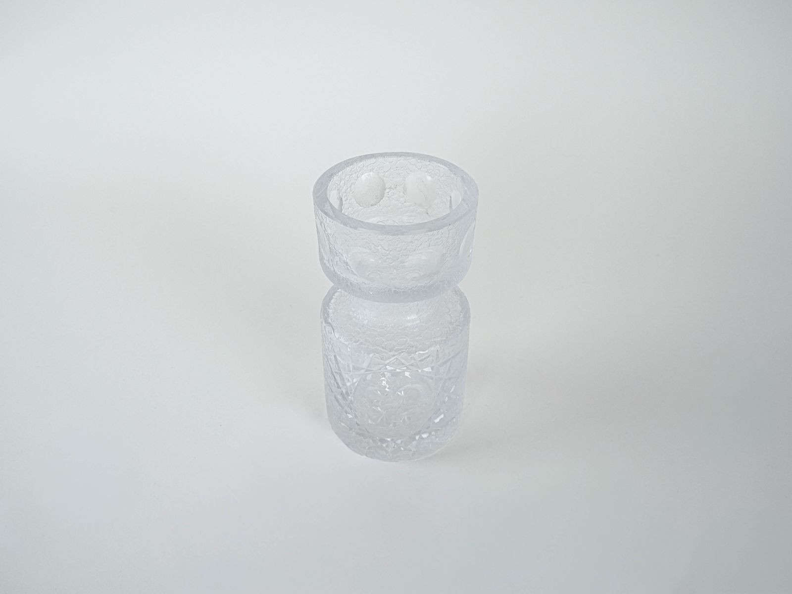 Glazen Vaas, Scandinavisch Design, Jaren 1960, Vervaardigd In Denemarken photo 379.0