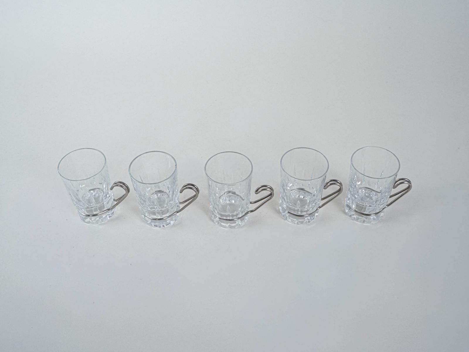 Set Theeglazen, Italiaans Design, Jaren 1970, Made In Italy photo 259.0