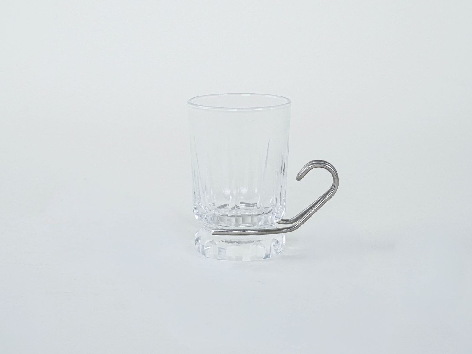 Set Of Tea Glasses, Italian Design, 1970s, Made In Italy photo vinterior