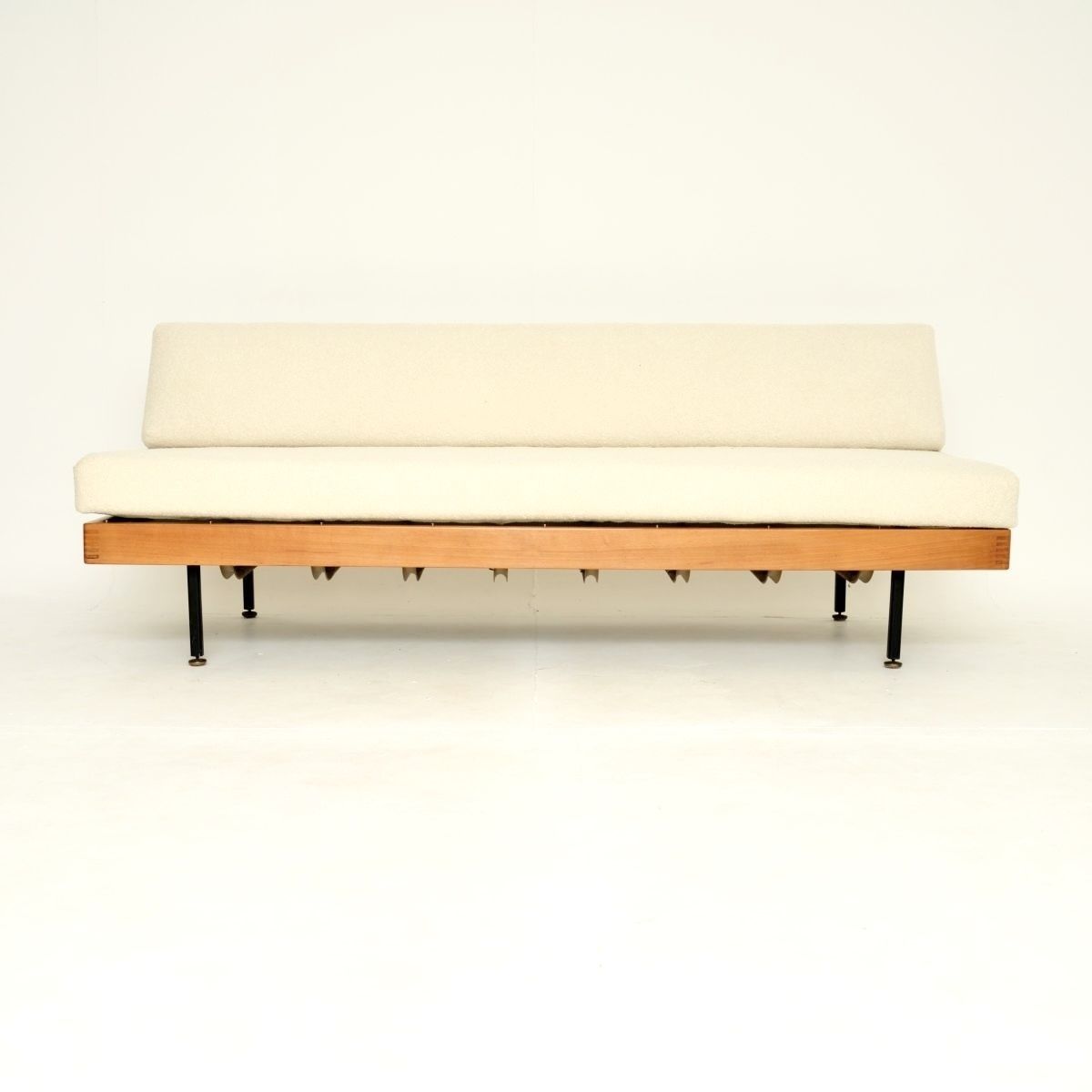Vintage Sofa Bed In Steel And Birch photo furniture
