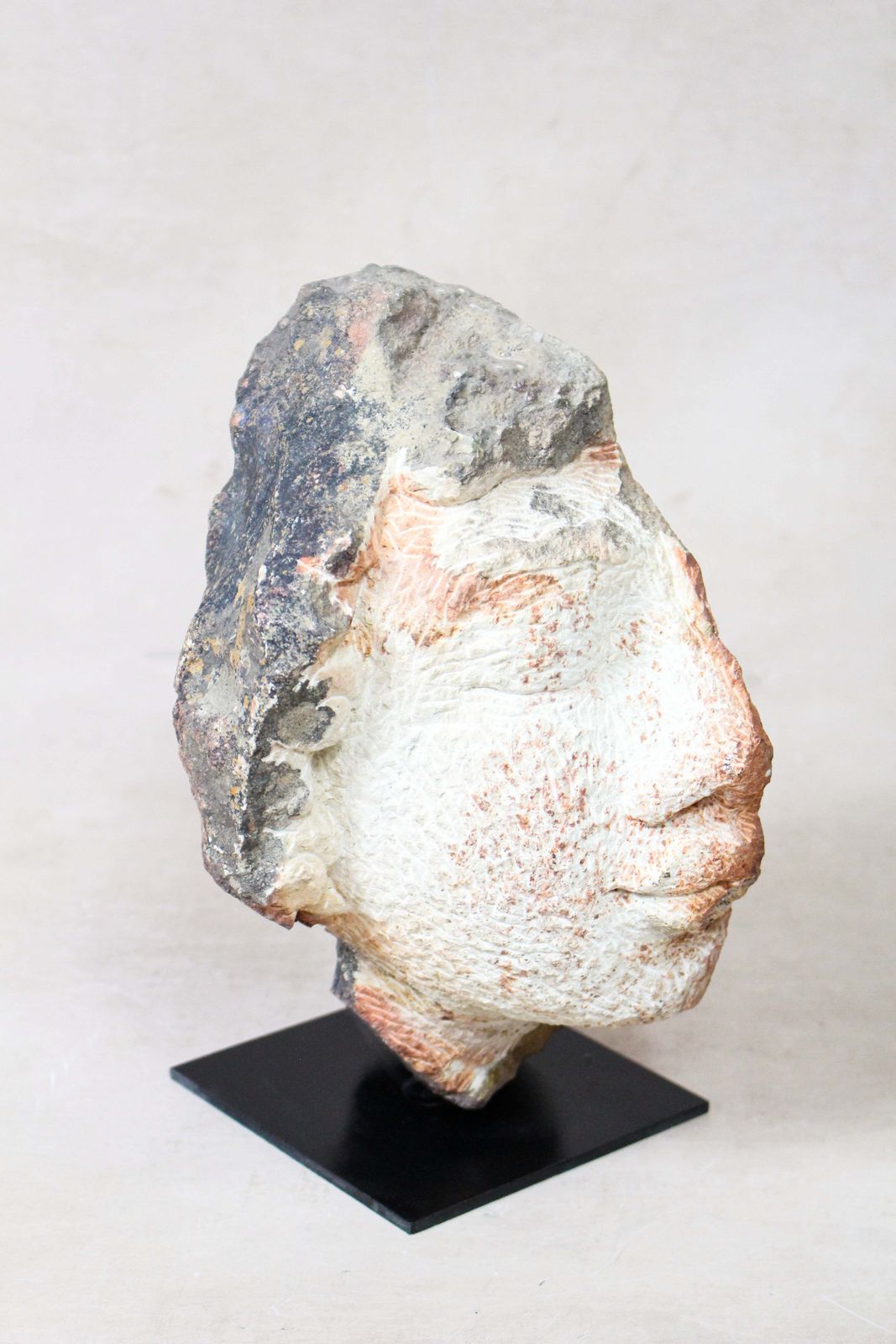 Stone Head Sculpture By Rizimu Chiwawa Zimbabwe 31.15 photo furniture