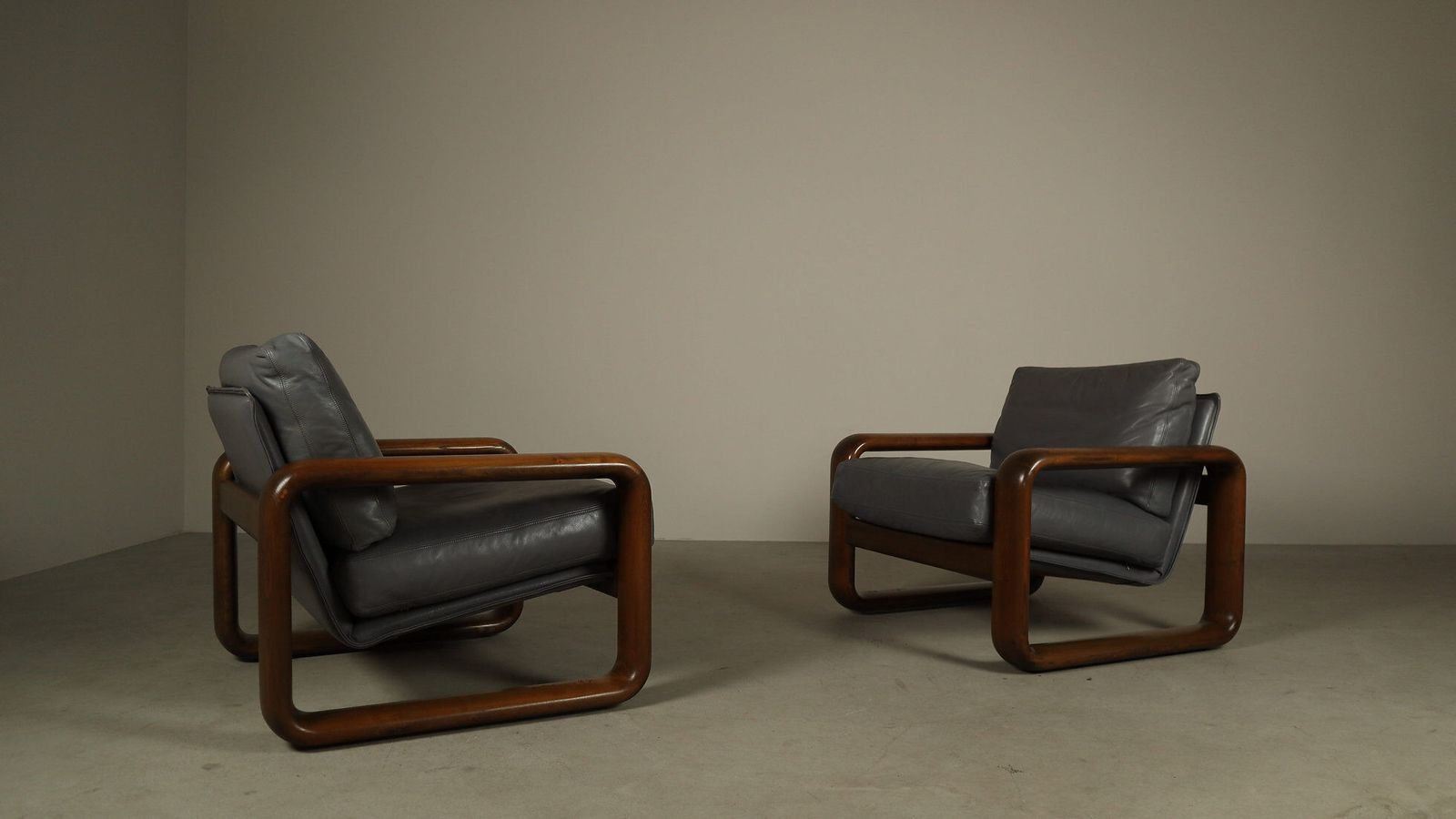 photo furniture Pair Of "Hombre" Armchairs By Burkhard Vogtherr For Rosenthal, 1970s