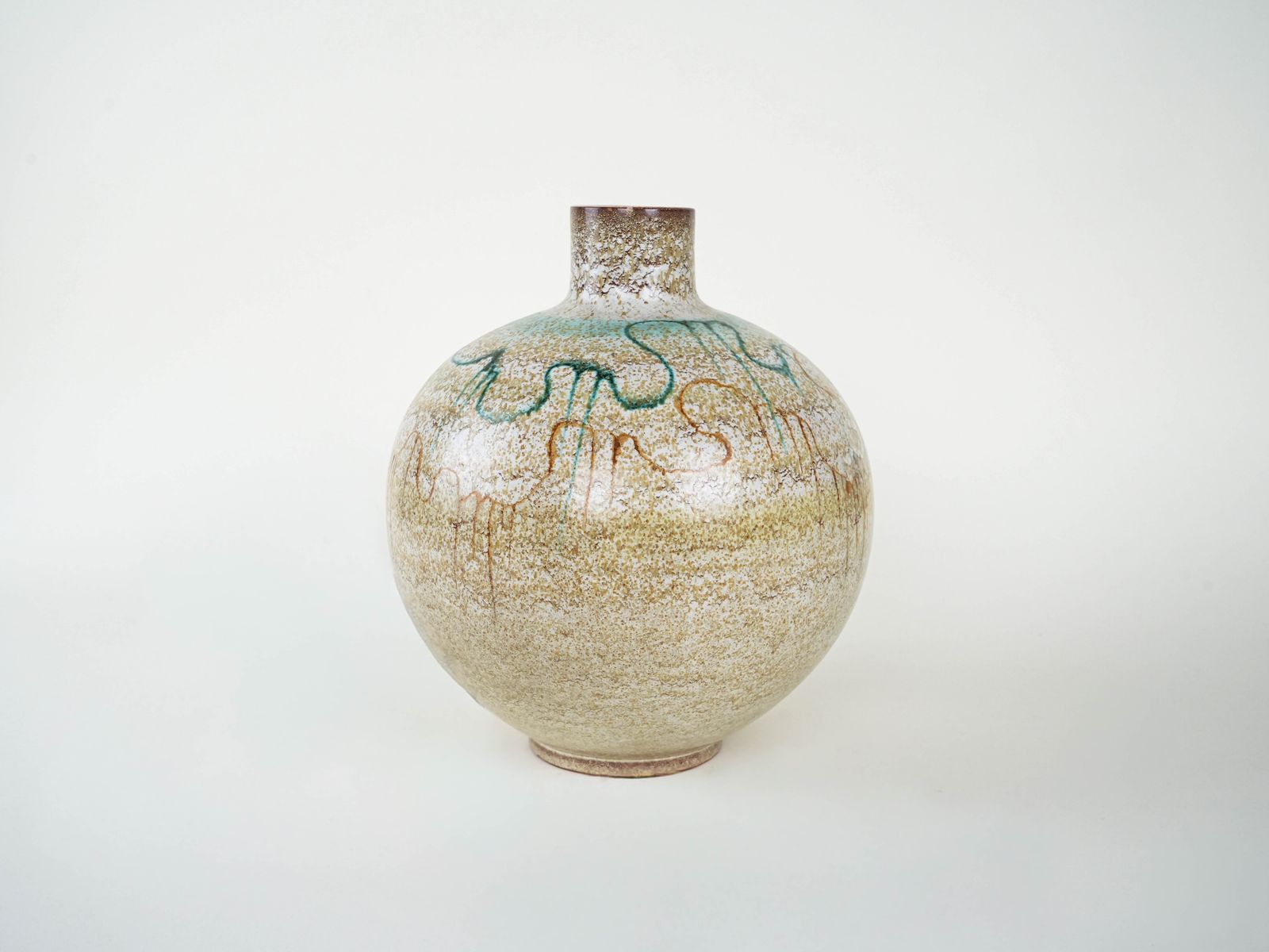 Ceramic Vase, Italian Design, 1960s, Manufactured In Italy photo for sale