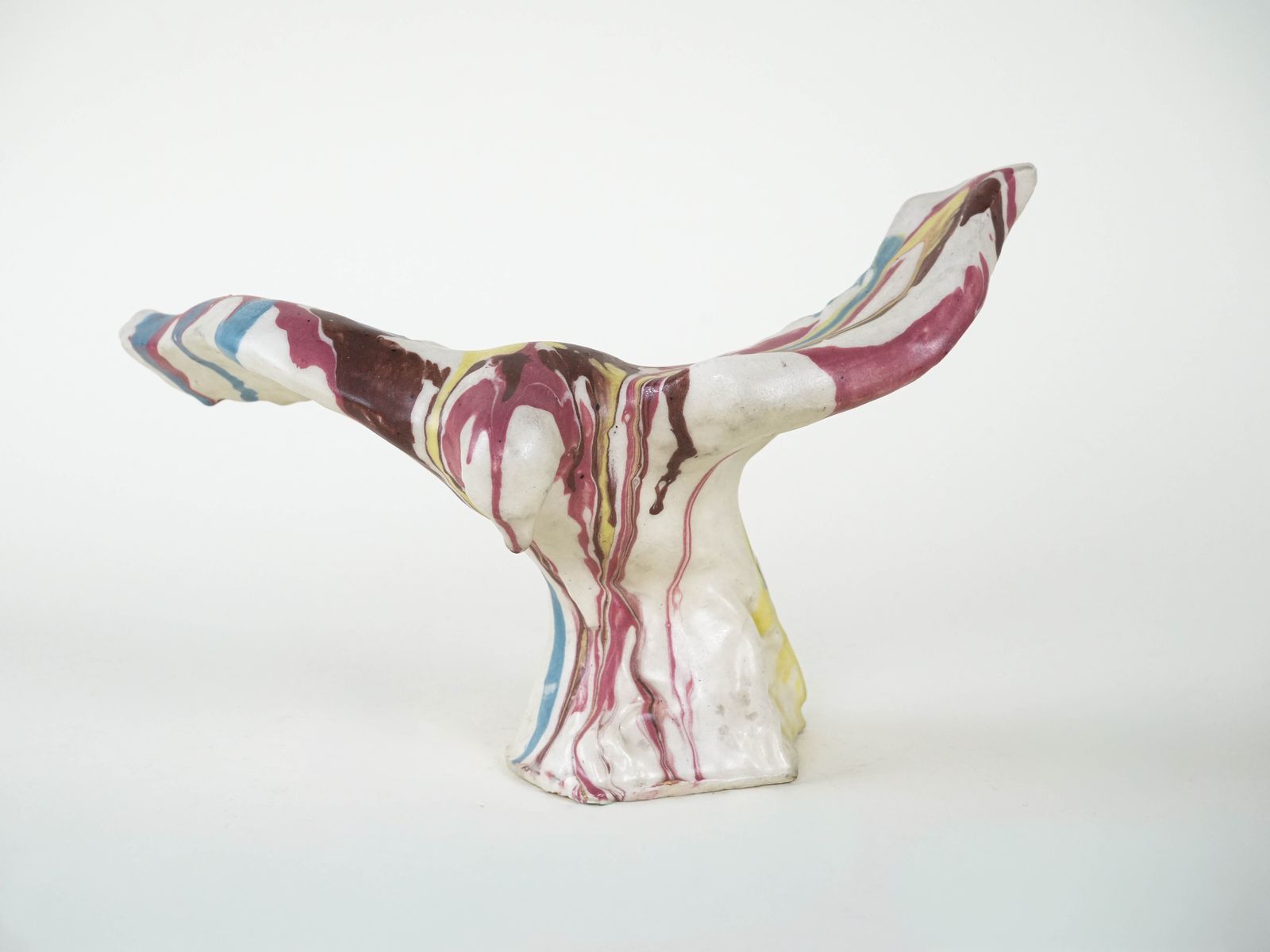 Ceramic Bird Sculpture, Italian Design, 1970s, Manufacturer: F. Ferroni photo buy