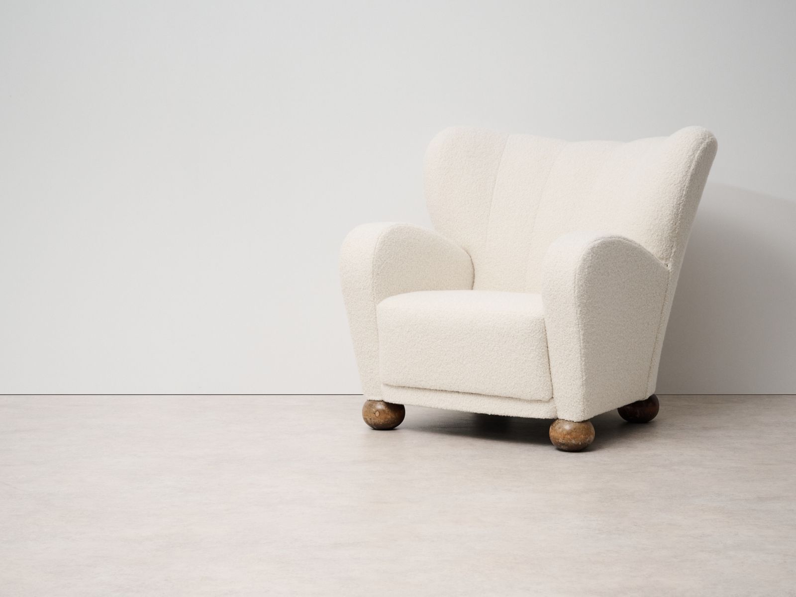 Märta Blomstedt 'Aulanko' Armchair Hämeenlinna, Finland, 1940s photo vintage