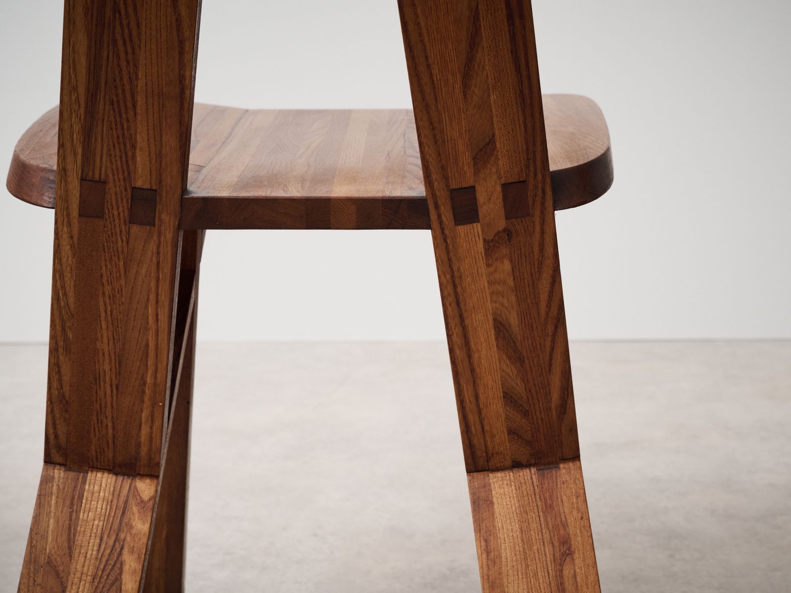 S45 Chairs In Elm By Pierre Chapo, France, 1979, Set Of 4 photo buy