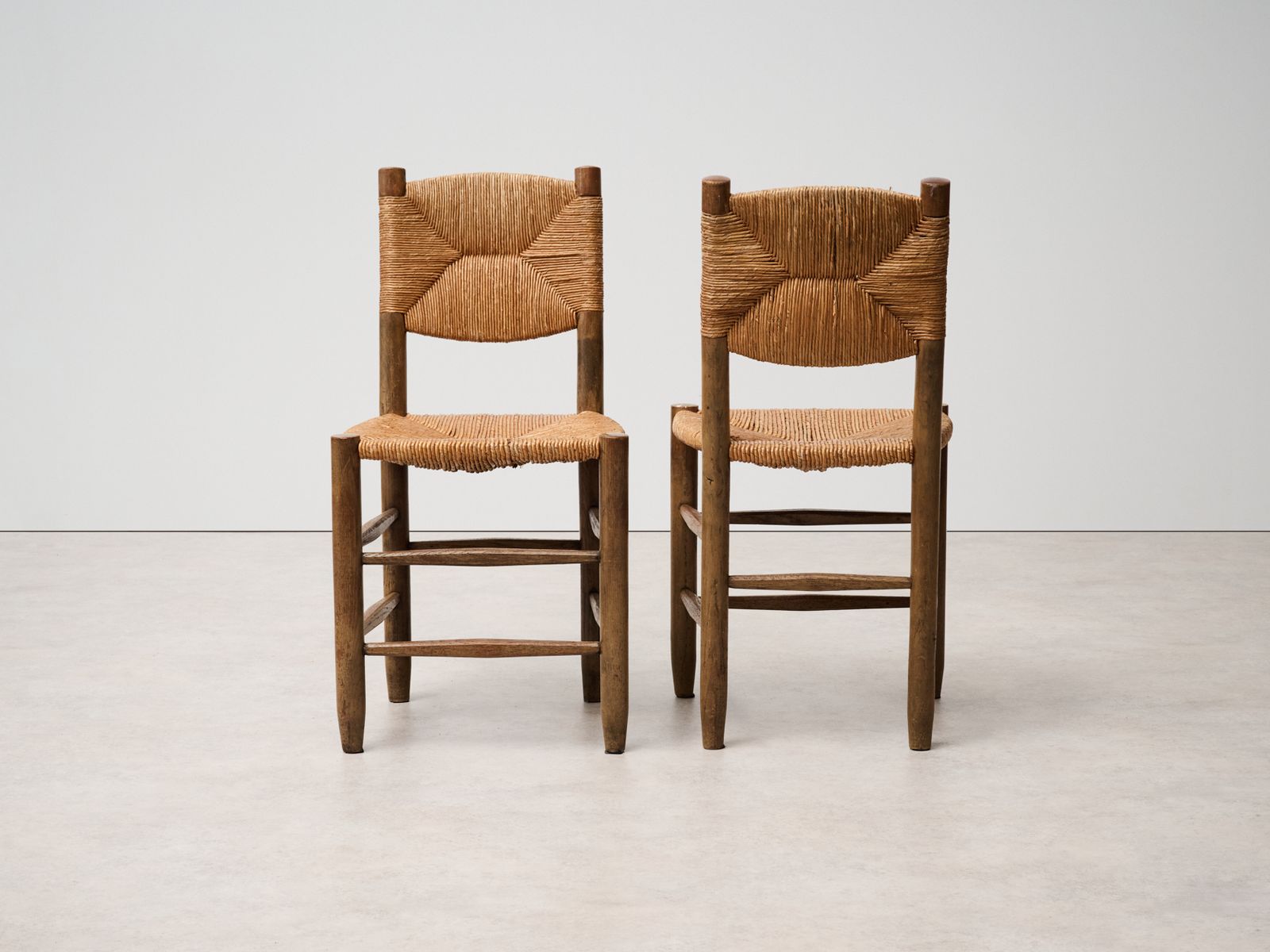 'Bauche No. 19' Chairs By Charlotte Perriand France, 1950s    Set Of 2 photo furniture