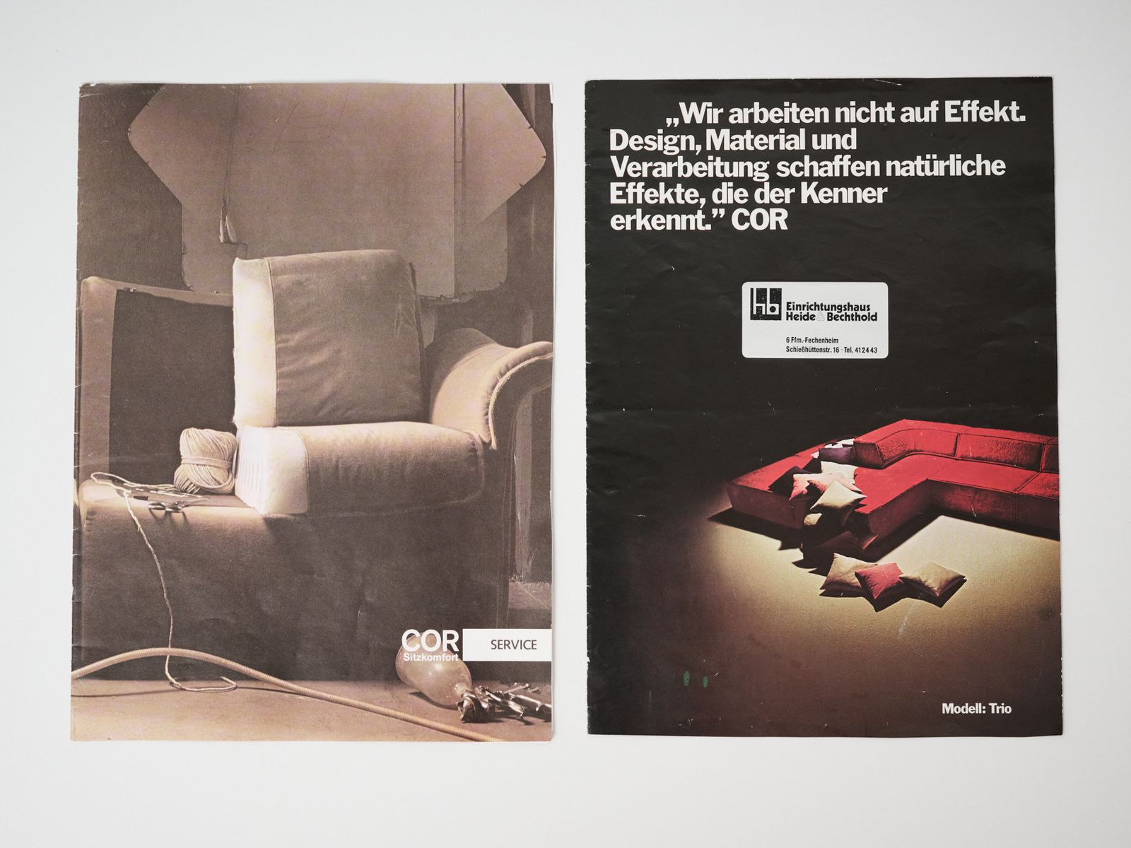 photo furniture Trio Modular Sofa By Franz Hero & Karl Odermatt For Team Form Ag, Cor Germany, 1970s