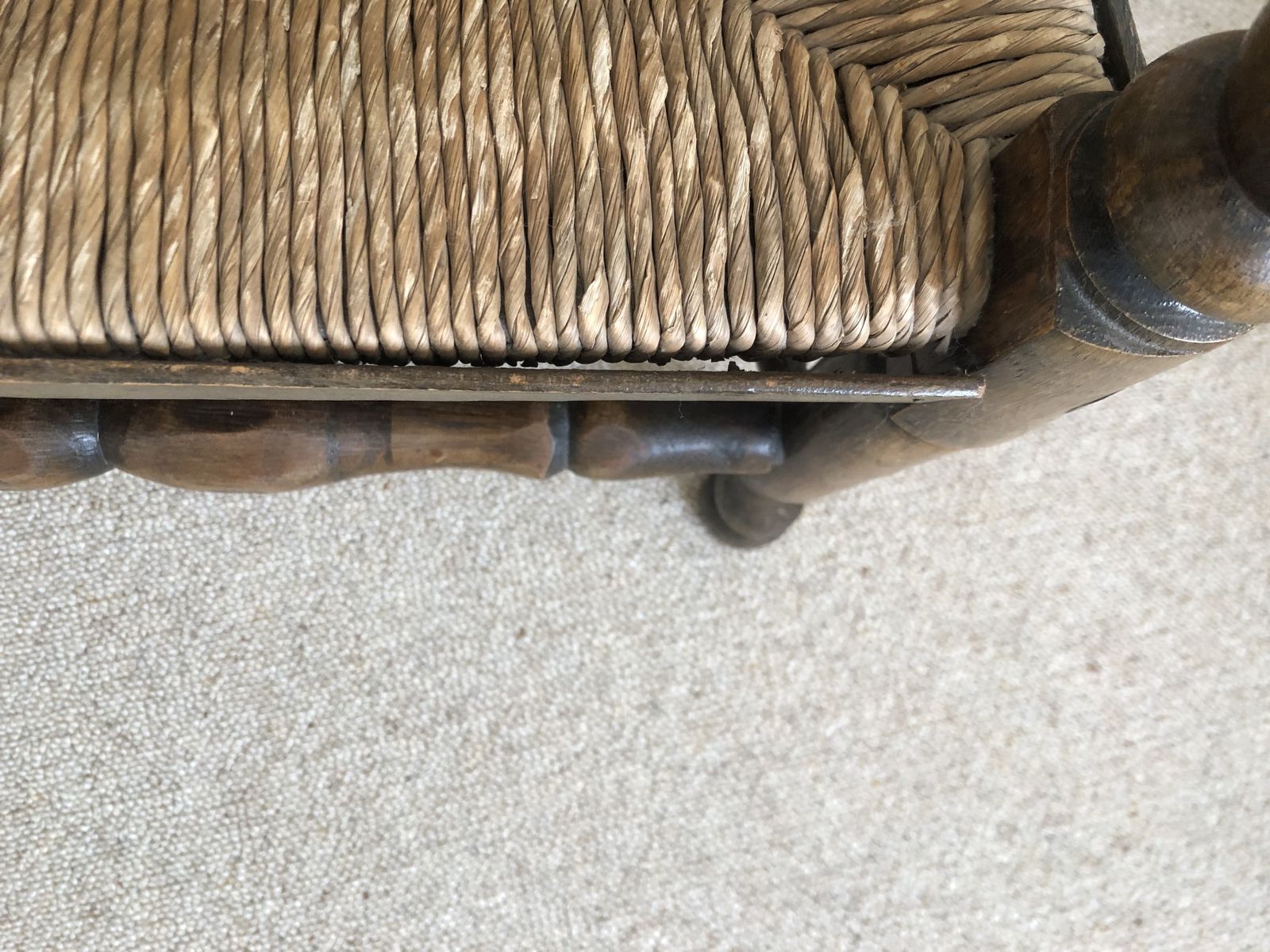 £50 Off: Ladderback Chair, Low Seat (To Suit A Child's Room, Or Nursing An Infant) photo vinterior