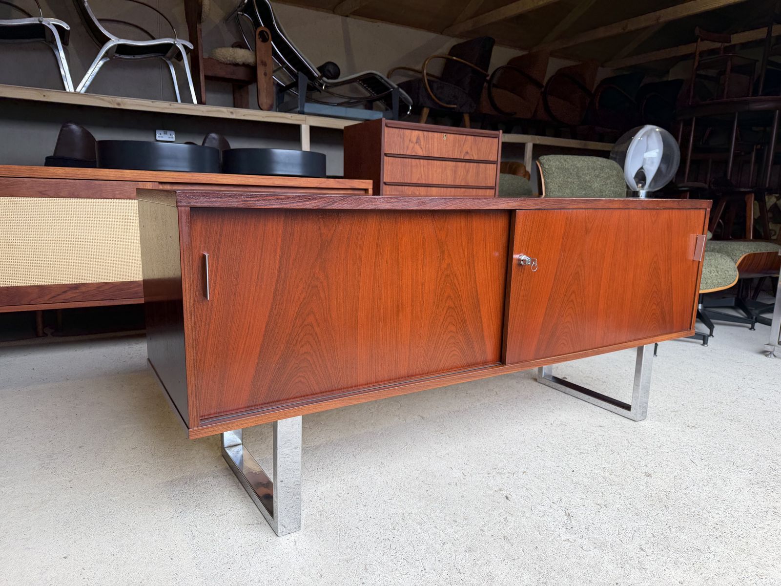 Gordon Russell Sideboard Credenza By Trevor Chinn Ray Leigh Prestige Mid Century photo furniture