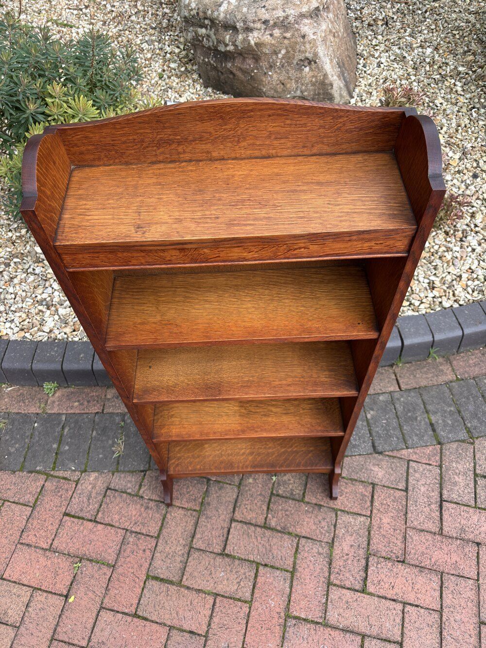 Heals Cotswold School Oak Bookcase photo for sale