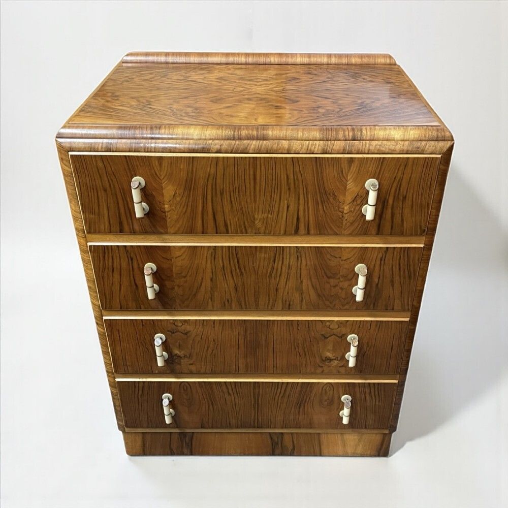 Art Deco Chest Of Drawers photo vintage