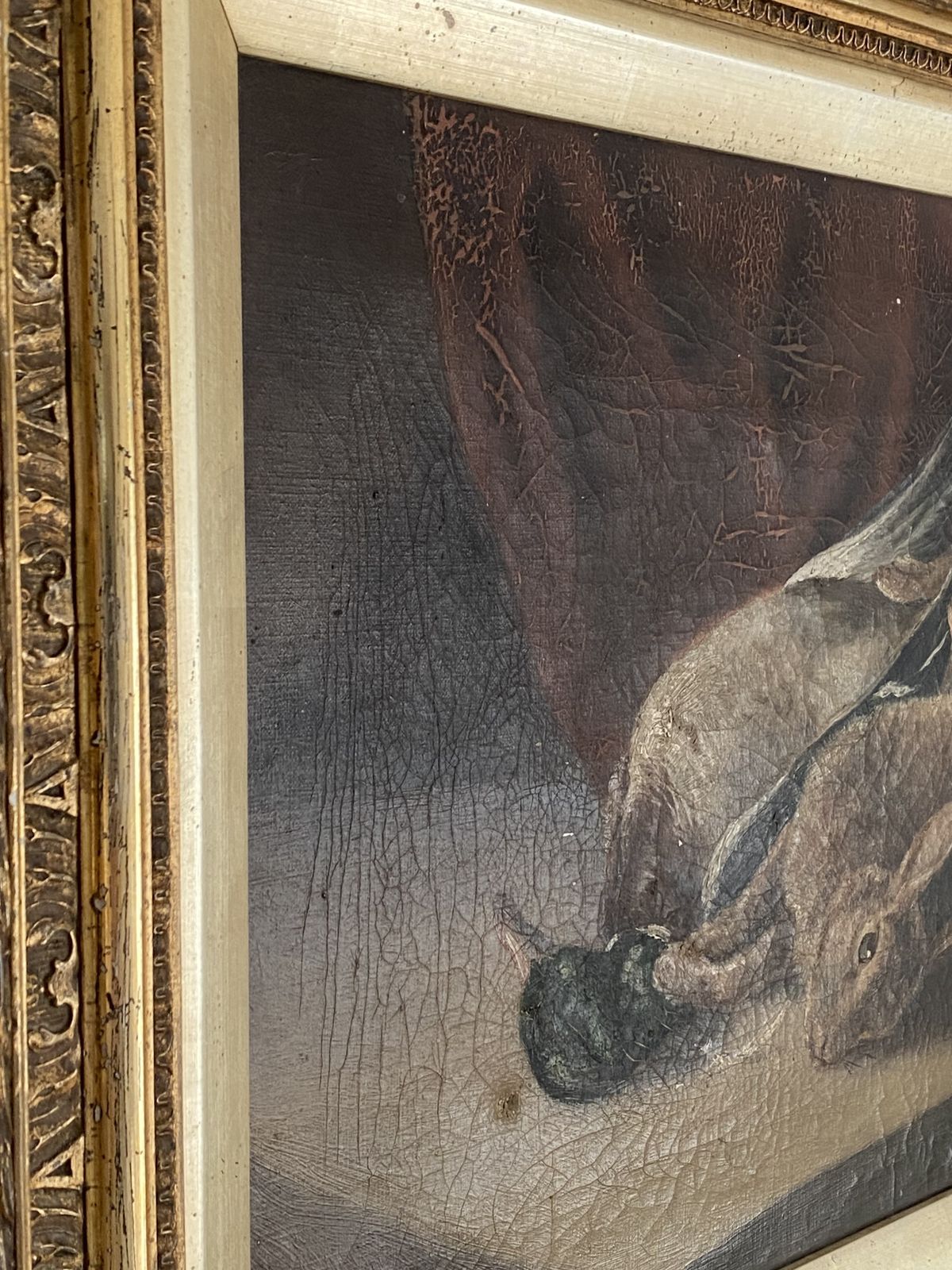 photo for sale Antique Oil Painting Europe 1800s