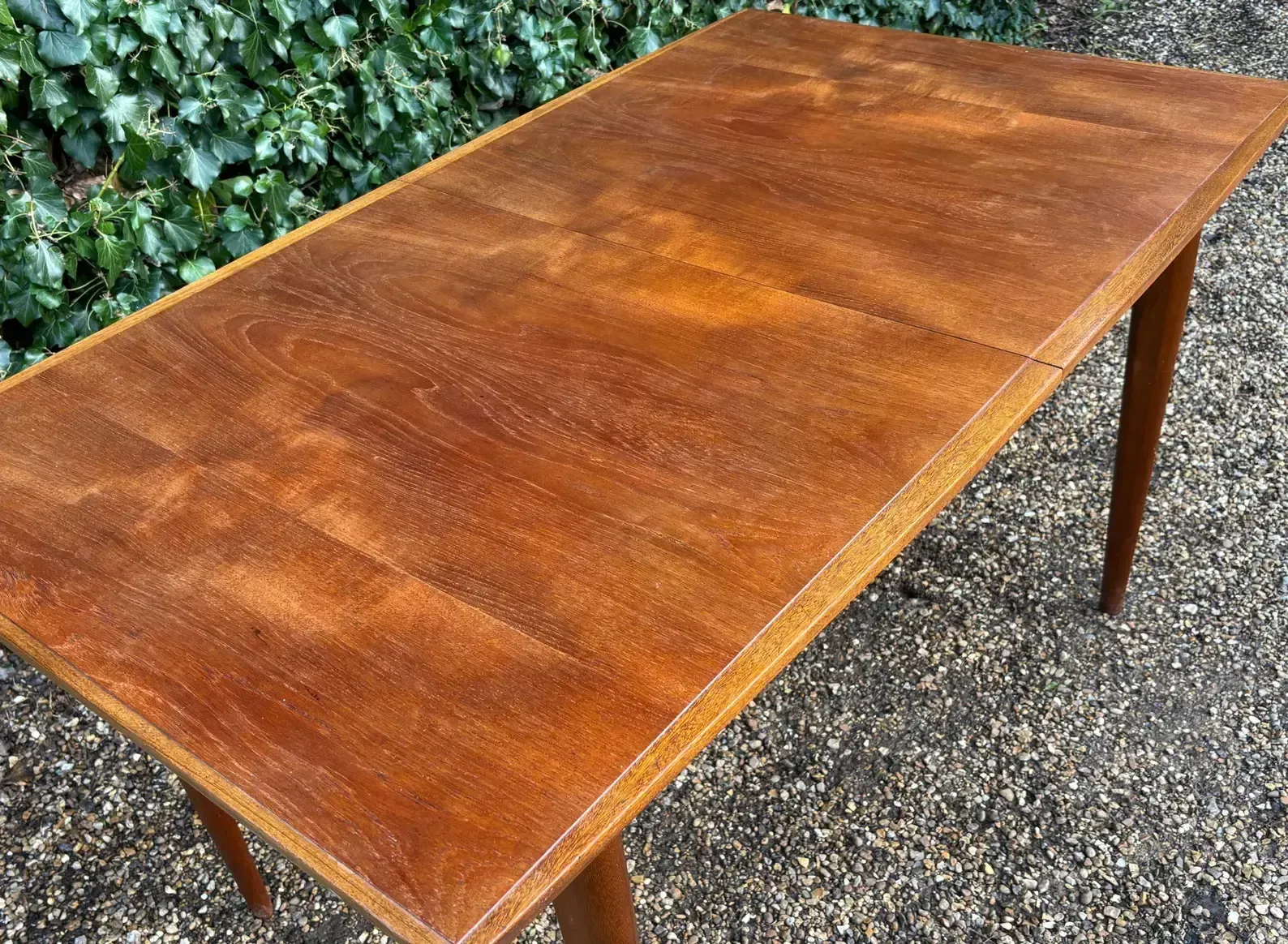 Mid Century McIntosh Extending Dining Table photo vintage
