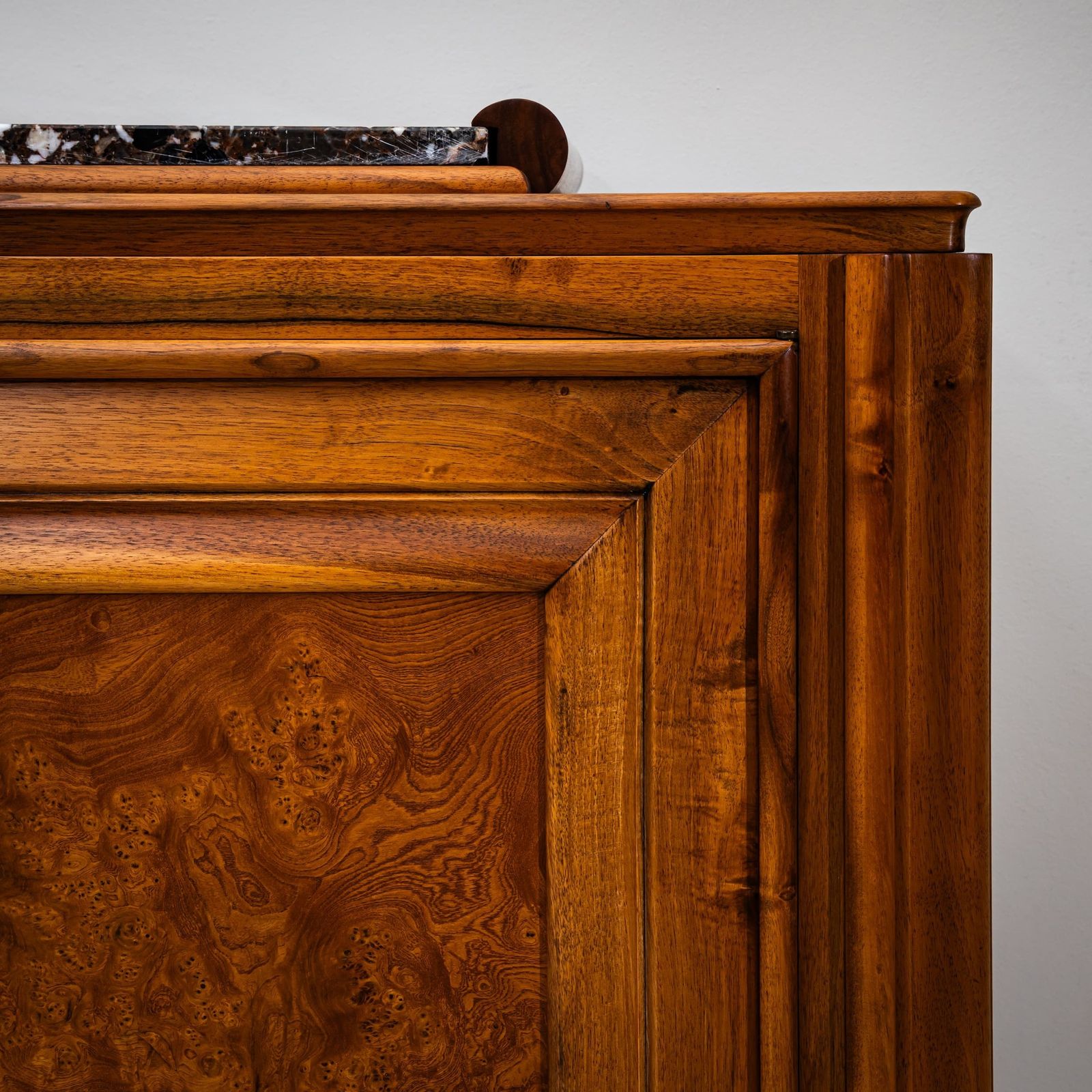 Art Deco Sideboard With Marble Top, France, 1930s photo buy