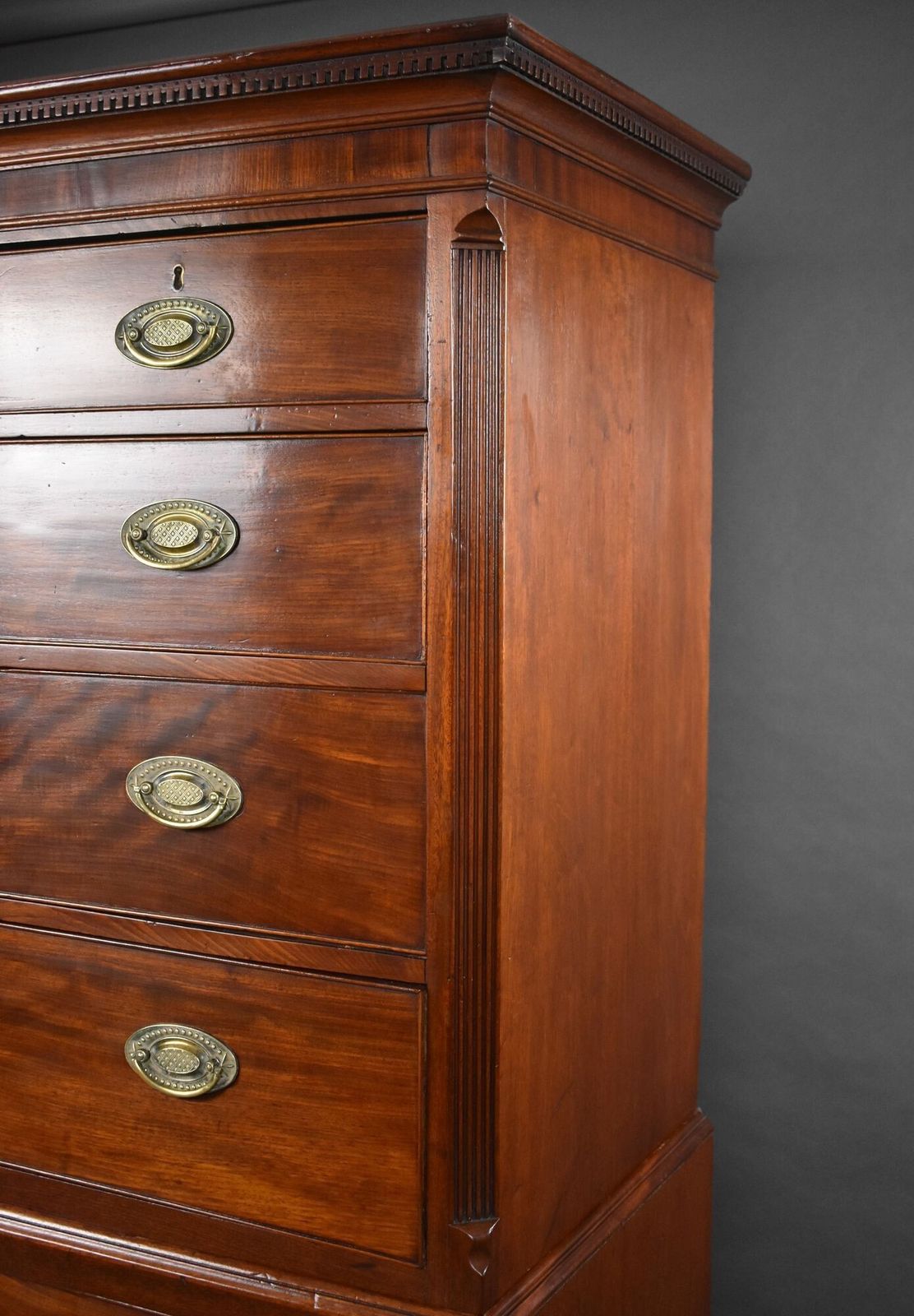 George III Mahogany Chest On Chest photo vinterior