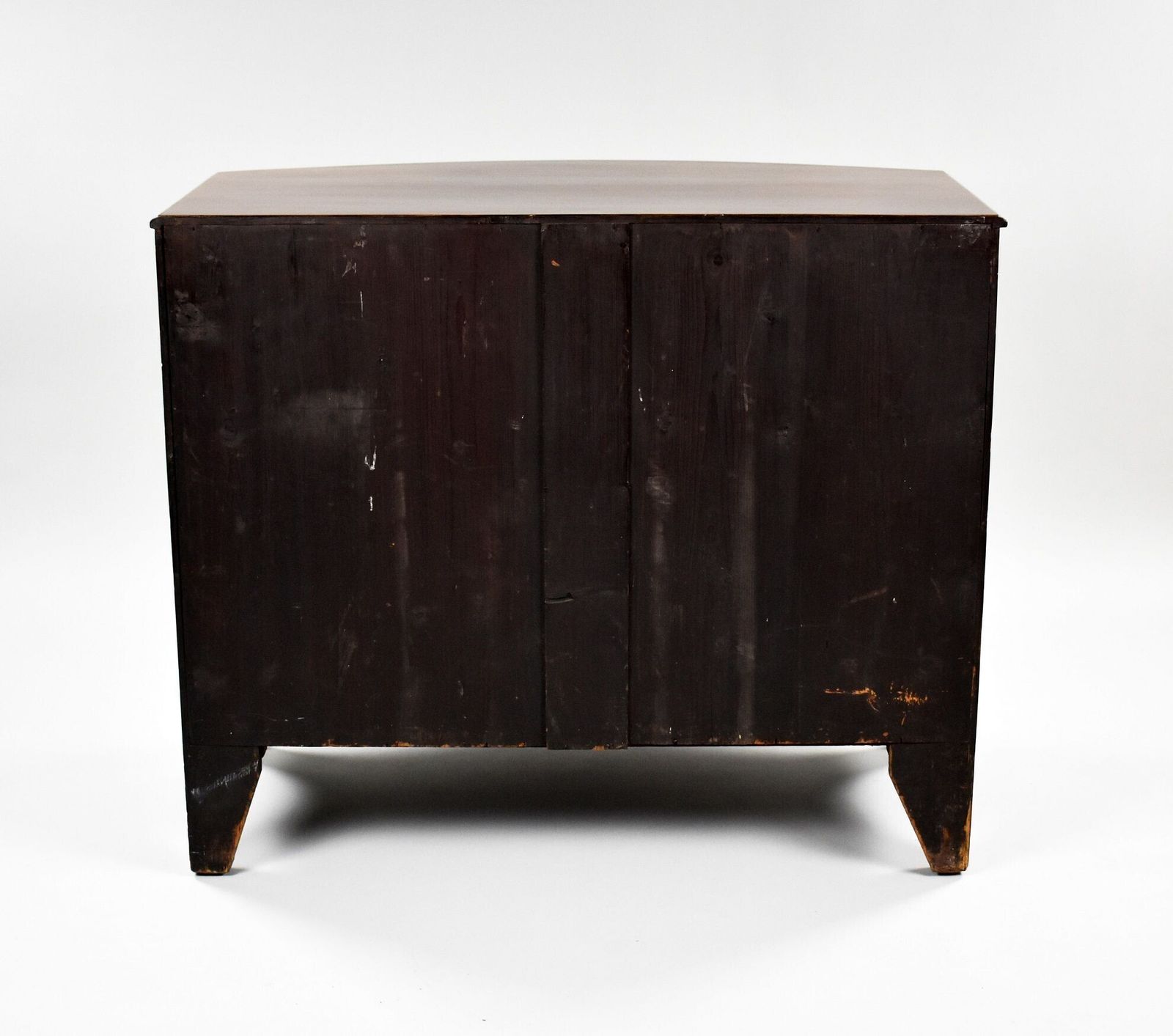 Regency Mahogany Bow Front Chest Of Drawers photo 1750.0