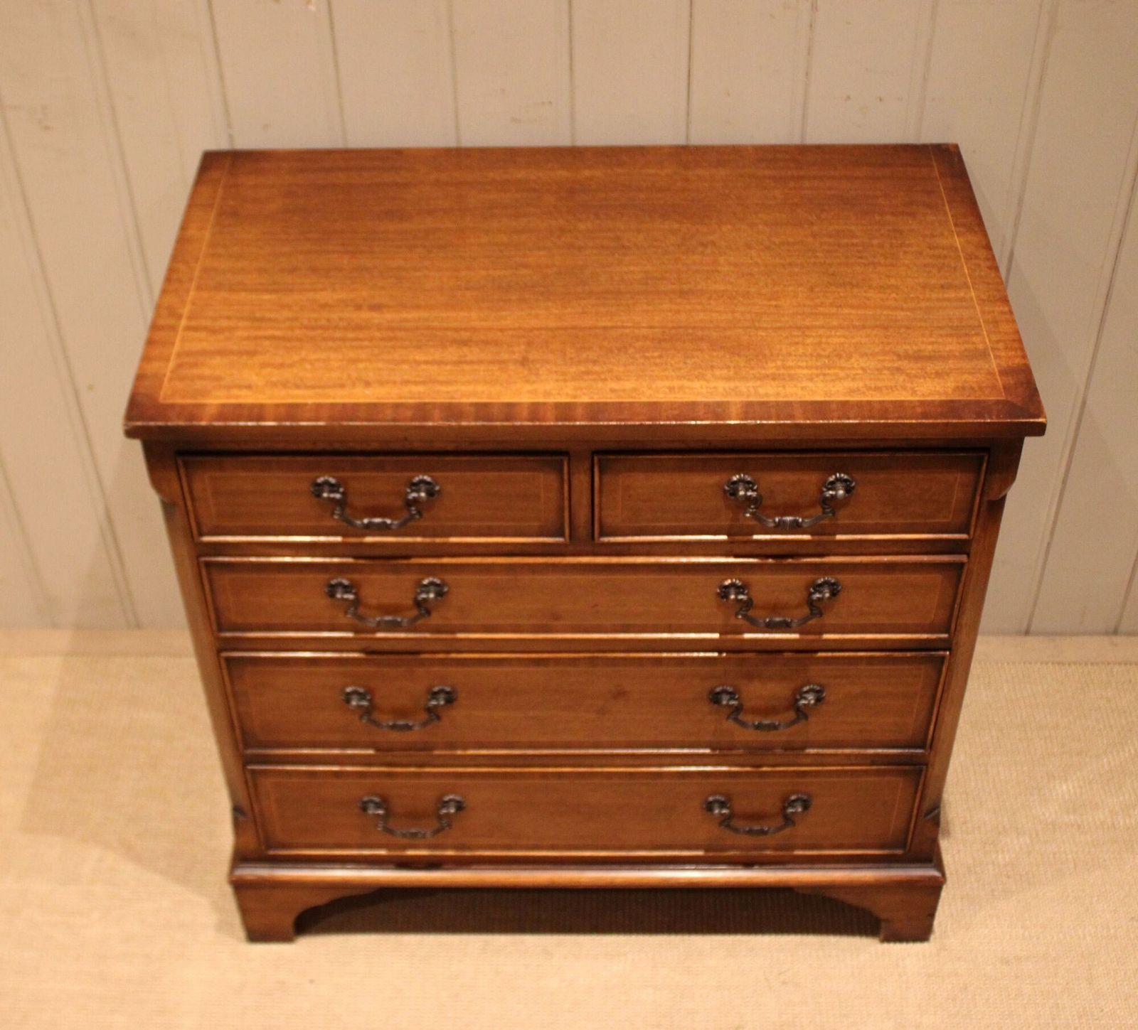 Furniture Mahogany Chest Of Drawers, 1960s photo