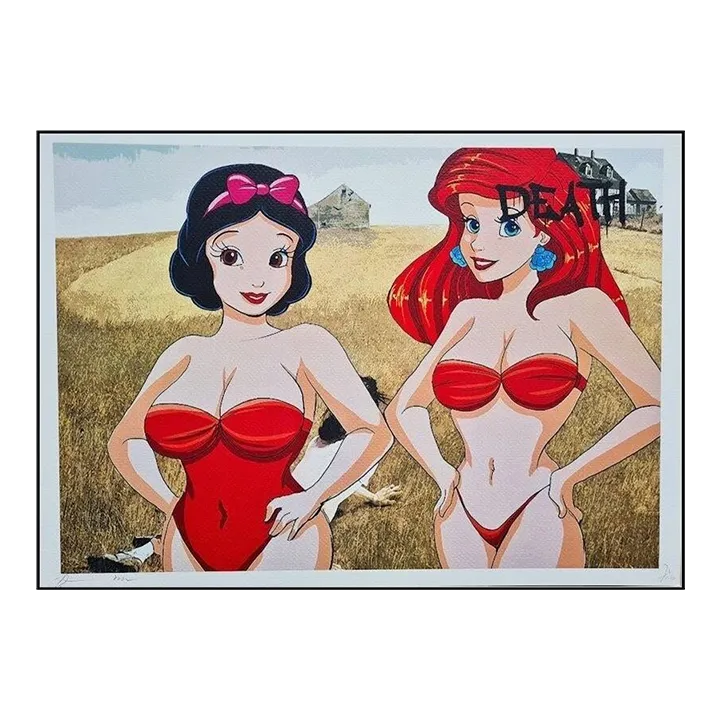 Death Nyc   Snow White & Arielle  Limited Edition With Certificate