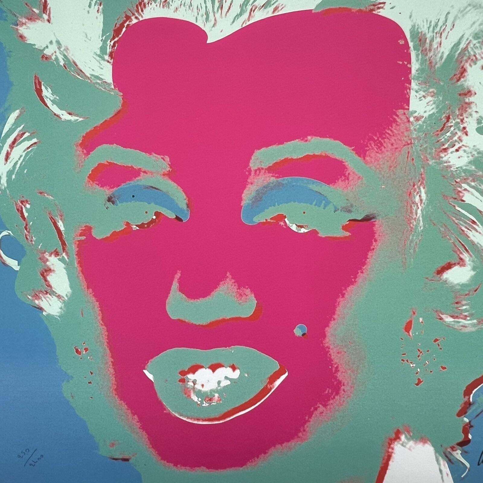 1986 Carnegie Museum Of Art After Andy Warhol "Marilyn Monroe" Lithograph photo furniture
