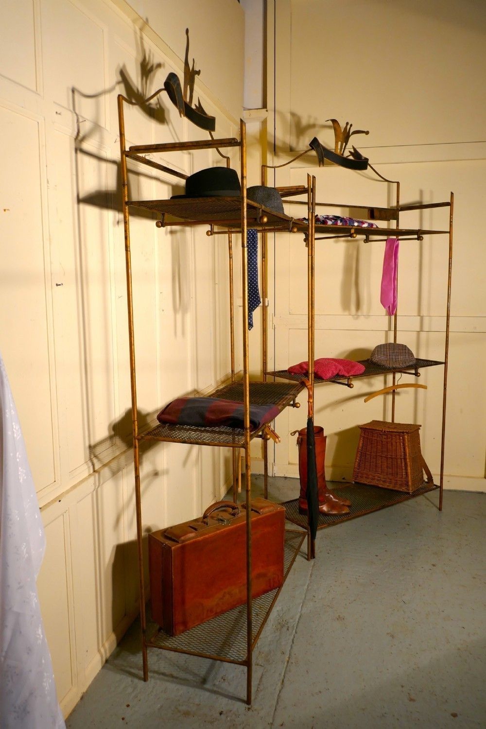 Art Deco Outfitter’s Department Store Shop Display Shelf Units photo for sale