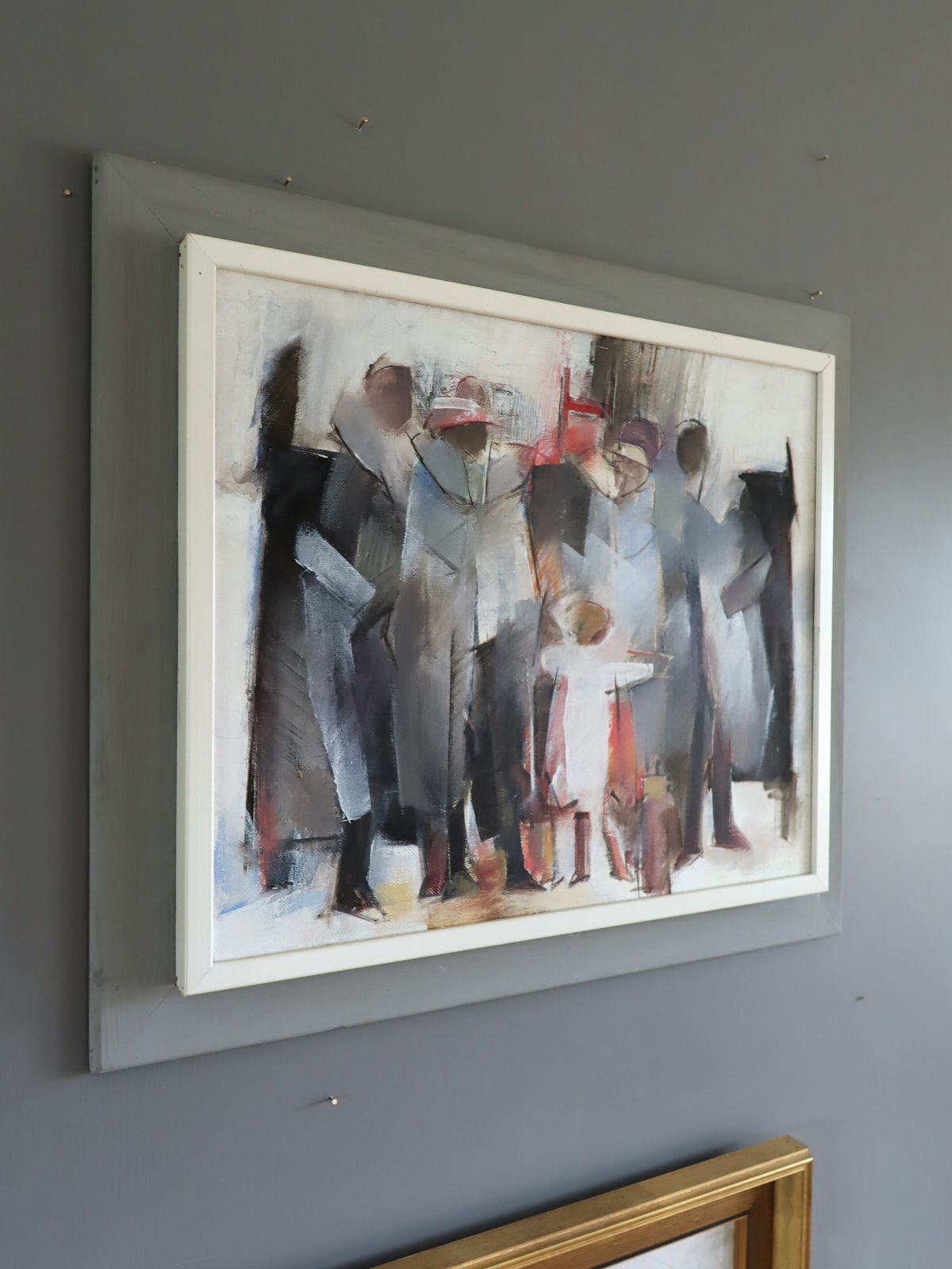 The Waiting Place In Oil Onto Board photo 616.0