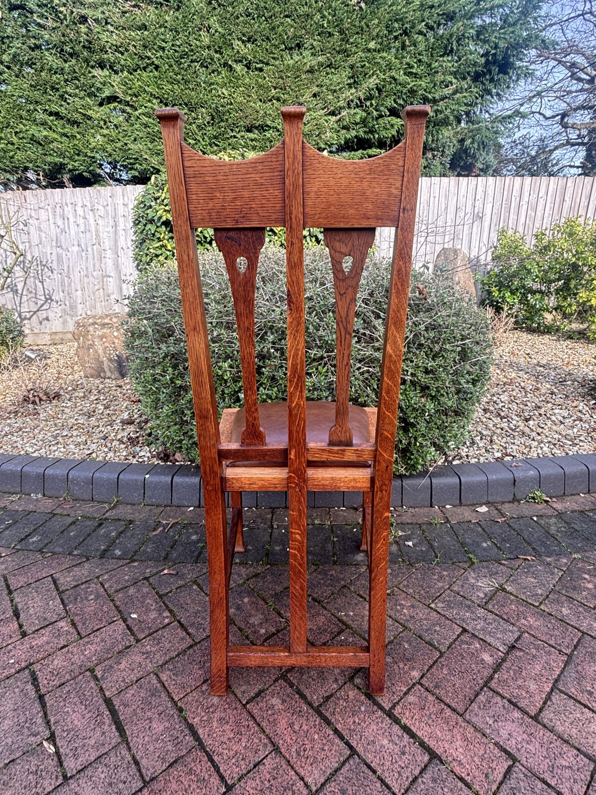 G.M. Ellwood Set Of Six Oak Dining Chairs photo vintage