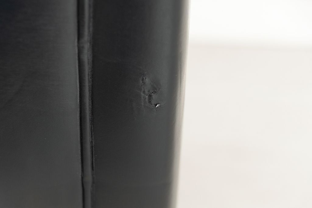 photo for sale Oak & Leather Wing Chair Model 2204 Wing Chair By Borge Mogensen For Fredericia, Denmark
