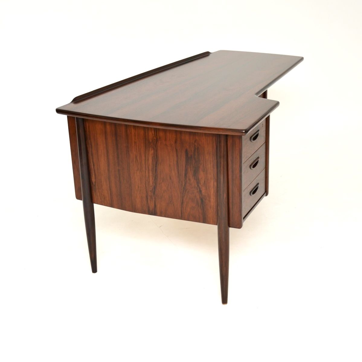 Vintage Swedish Rosewood Boomerang Desk By Goran Strand For Lelangs Mobelfabrik photo buy