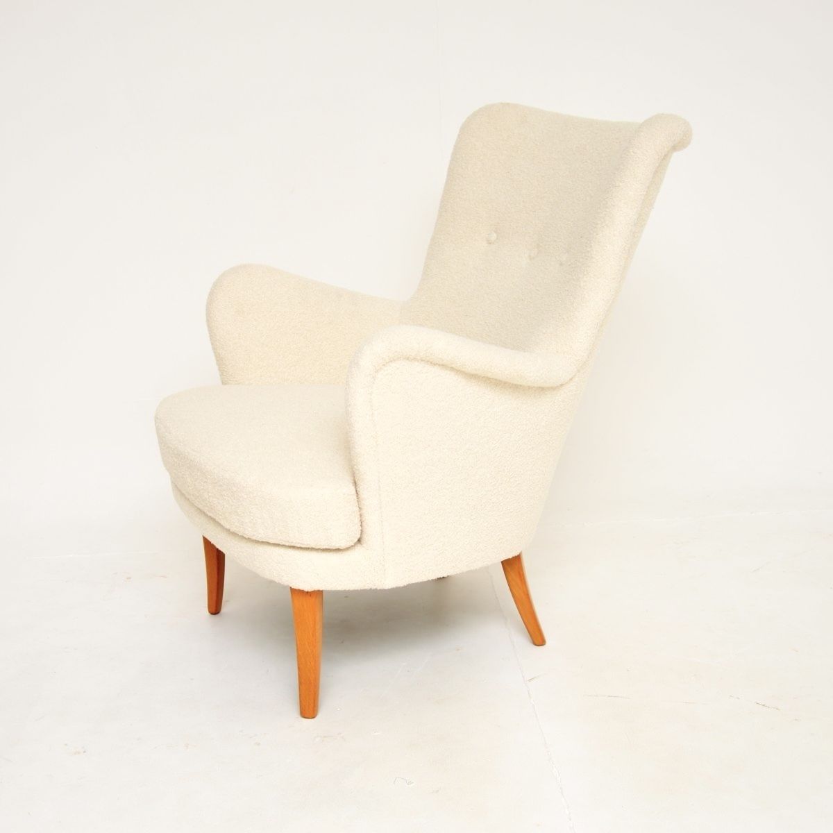 Vintage Swedish Armchair By Carl Malmsten photo furniture