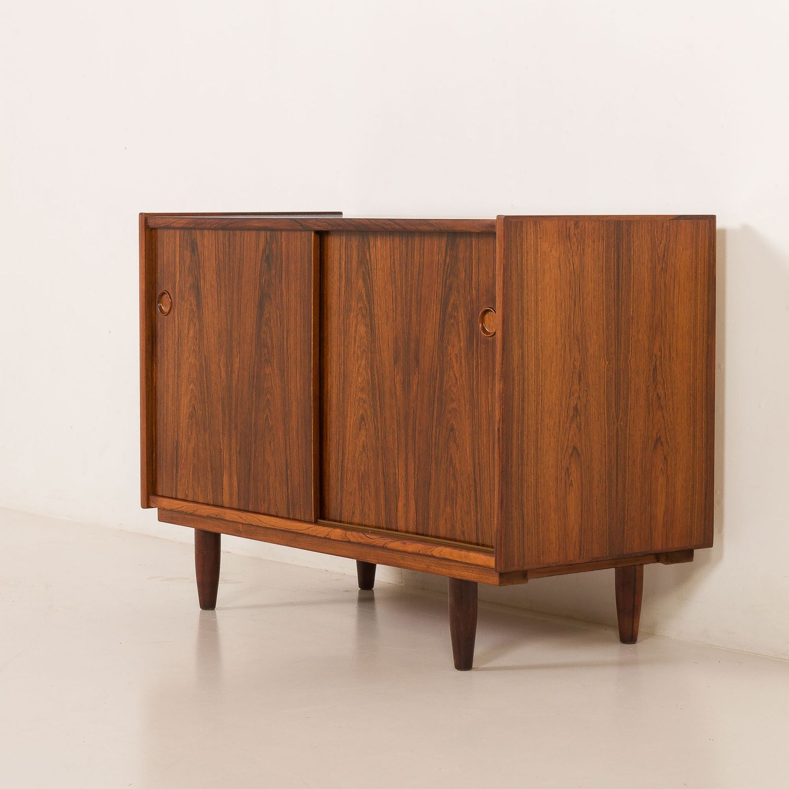 photo for sale Danish Small Rosewood Sideboard Attr. To Hundevad, 1960s