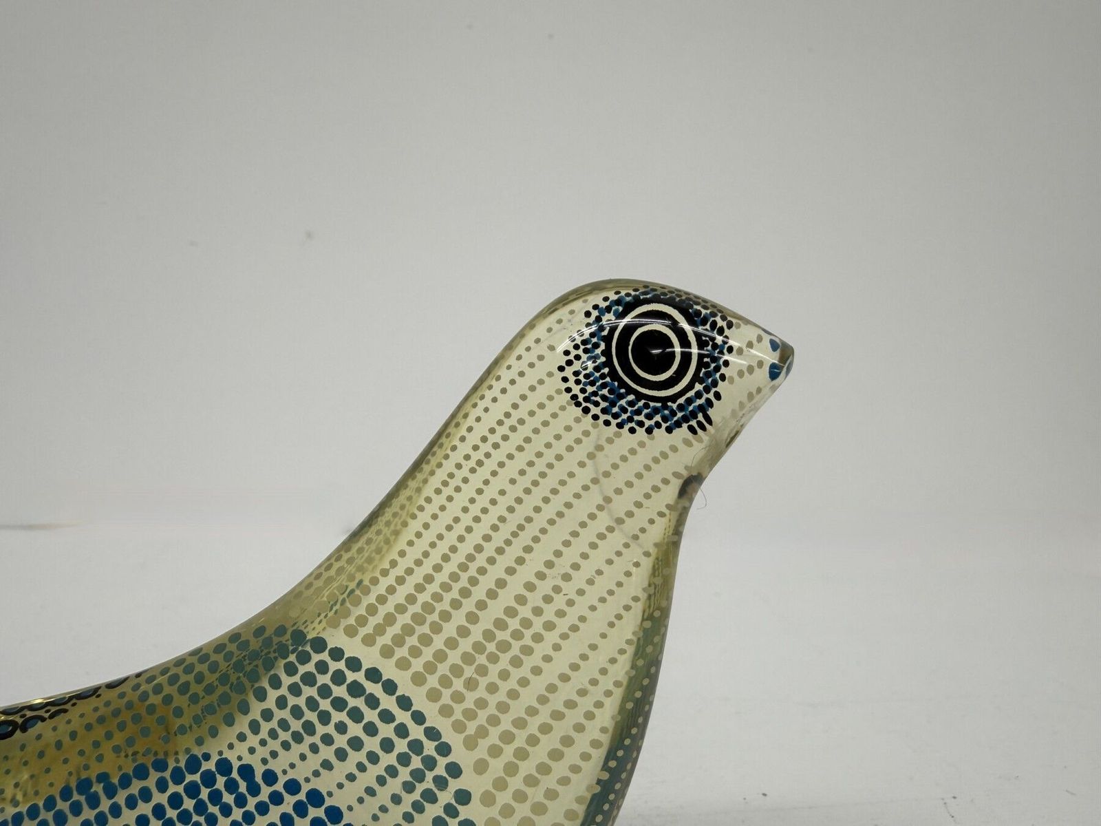 Mid Century Modern Large Resin Dove By Abraham Palatnik Brazil , 1970s photo buy