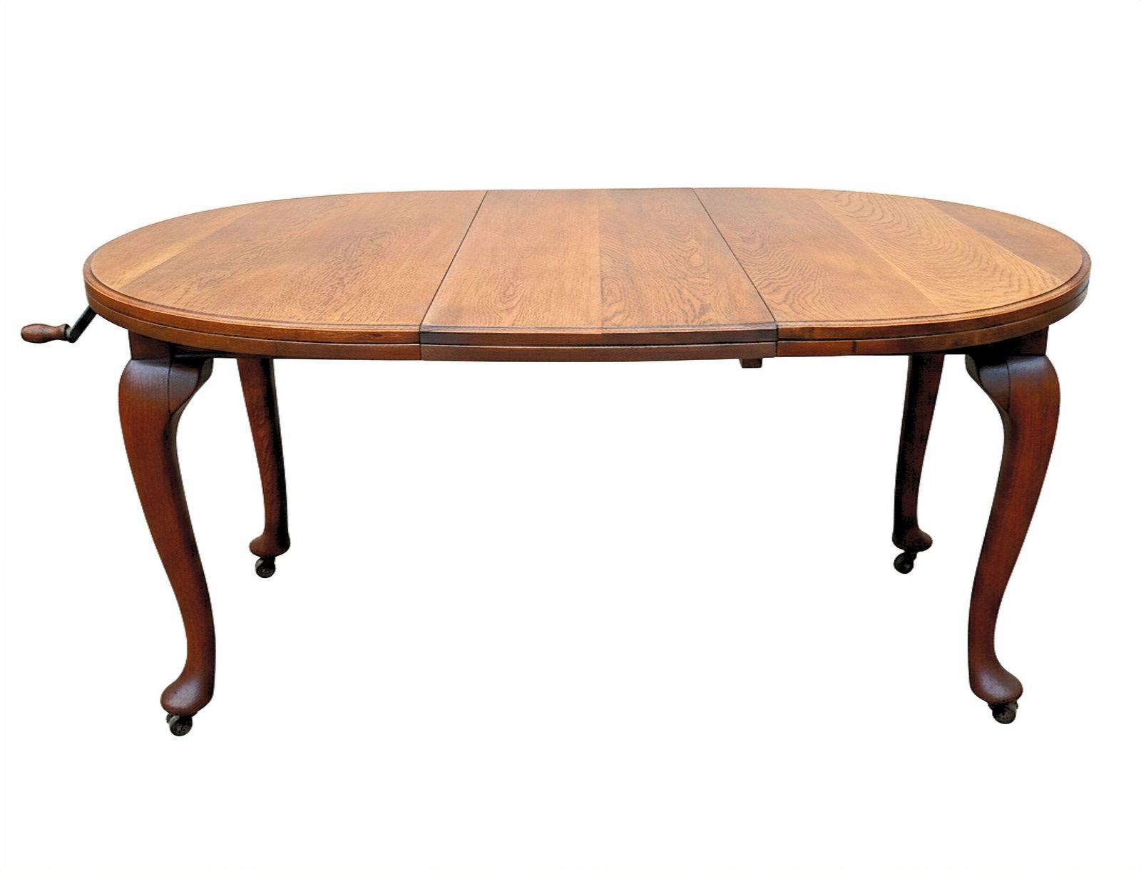 Victorian Quarter Sawn Tiger Oak Dining Table By Joseph Fitter Seats (4 6) photo furniture