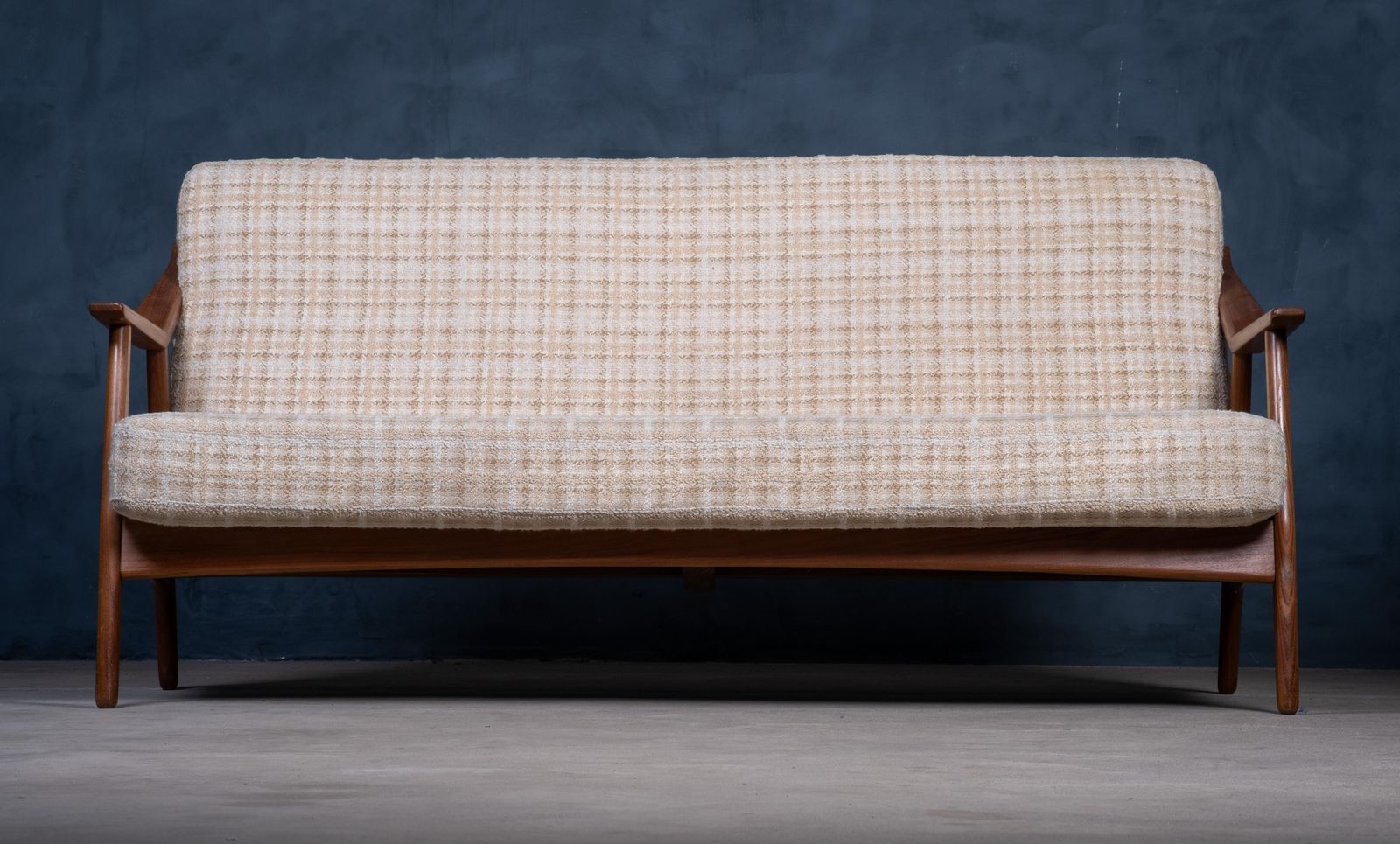 Teak Sofa By H. Brockmann Petersen For Randers Møbelfabrik, 1960s photo vinterior
