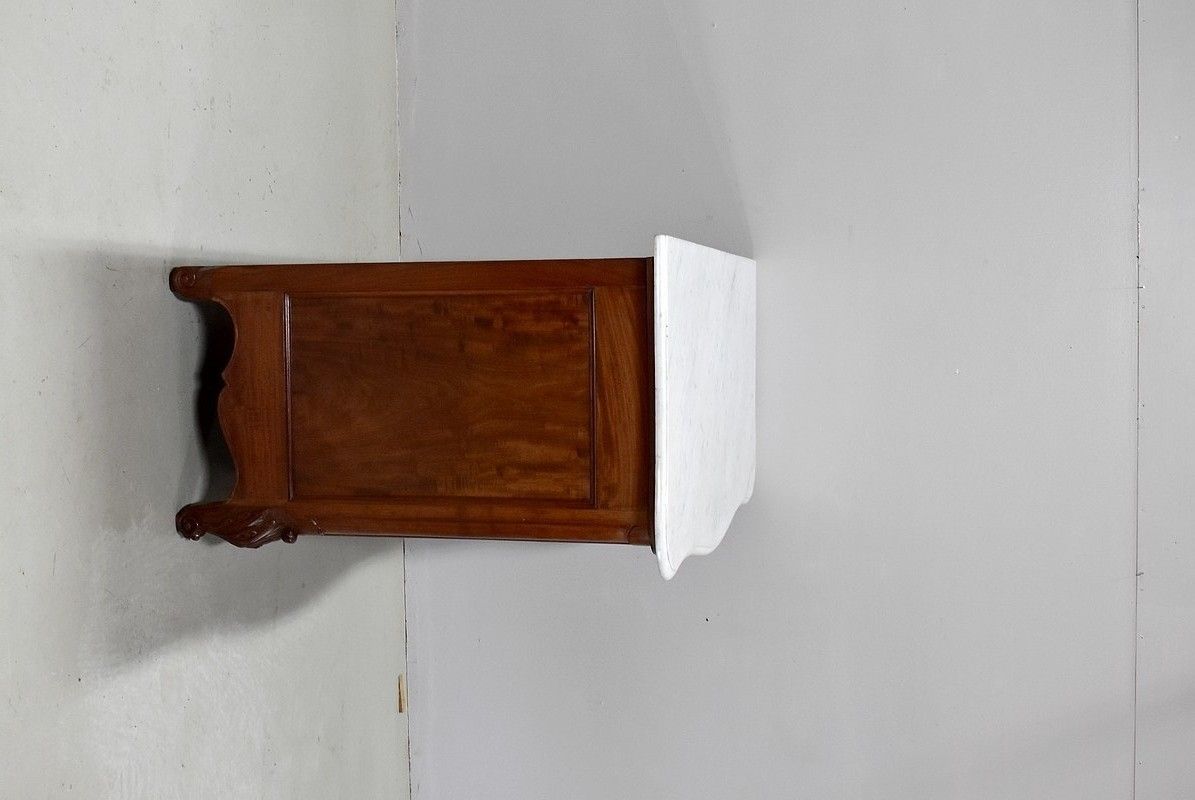Parisian Chest Of Drawers Louis XV Style Rocaille, 20th photo for sale