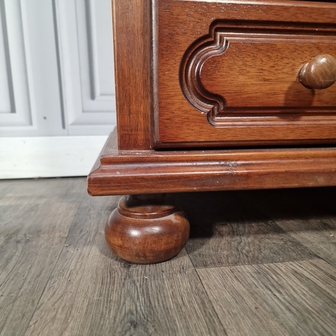 Vintage Chest Of Drawers Mid Century Danish Sideboard Cabinet Solid Wooden photo 290.0