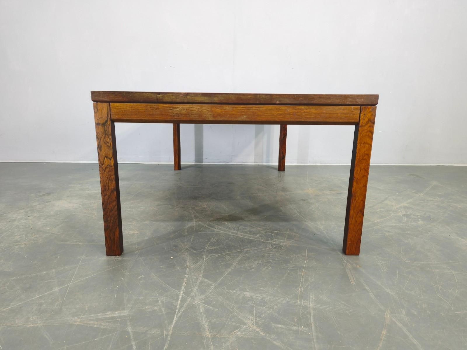 photo vinterior Haslev Wood And Tile Coffee Table By Otto Detlefsen, 1960s