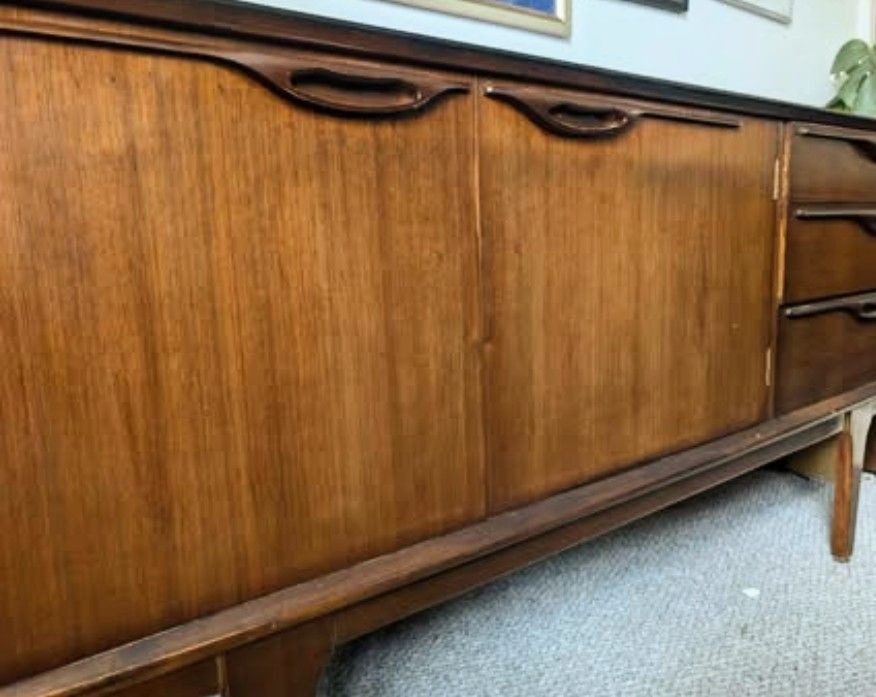Vintage Mid Century Teak Sideboard By Jentique Furniture photo furniture