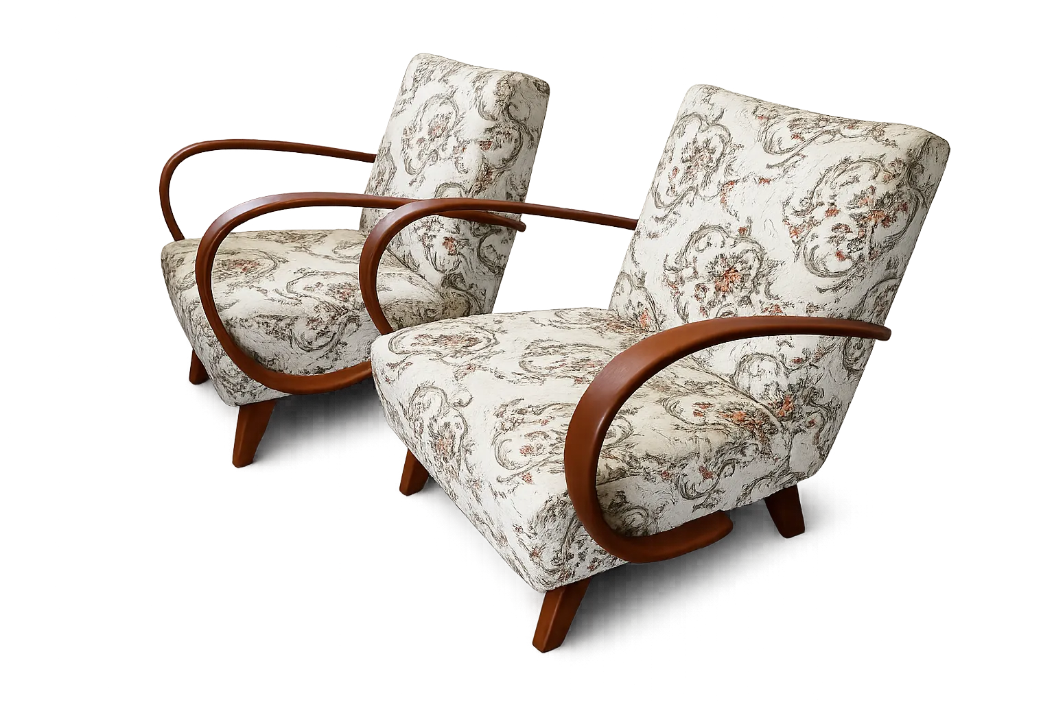 Set Of 2 Style Halabala Lounge Armchairs photo furniture