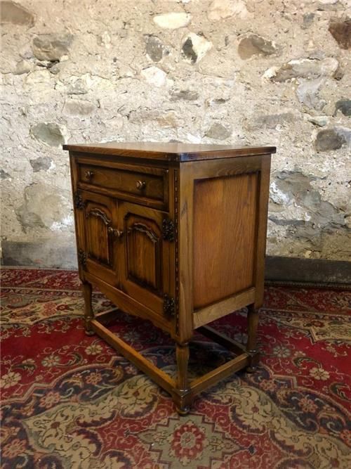 Solid Oak Console Table Hall Table. 0416 photo vinterior