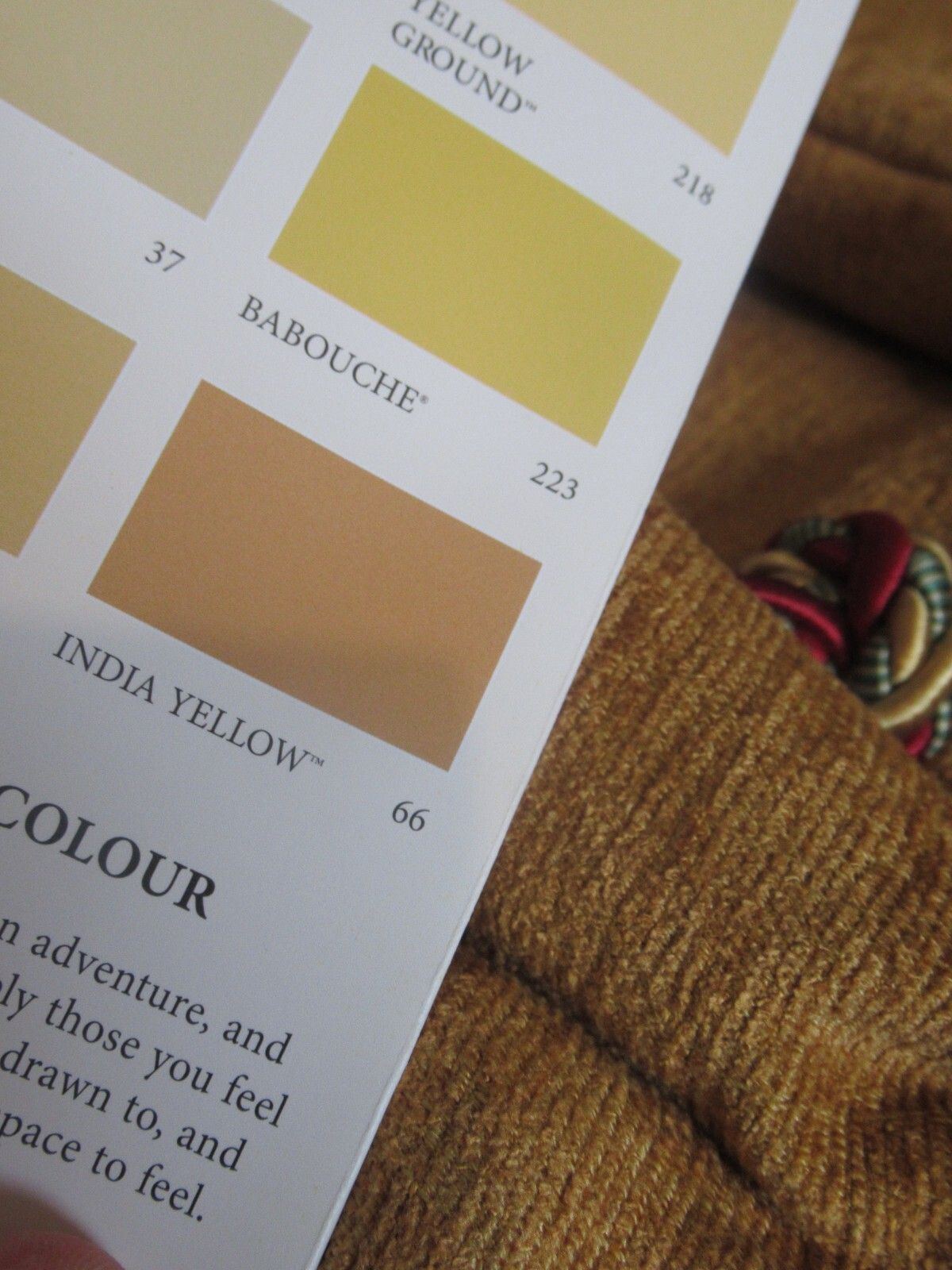 Vintage Pr Mustard Gold Chenille Fabric Country Curtains Pencil Pleat 44 X 85 In photo 125.0