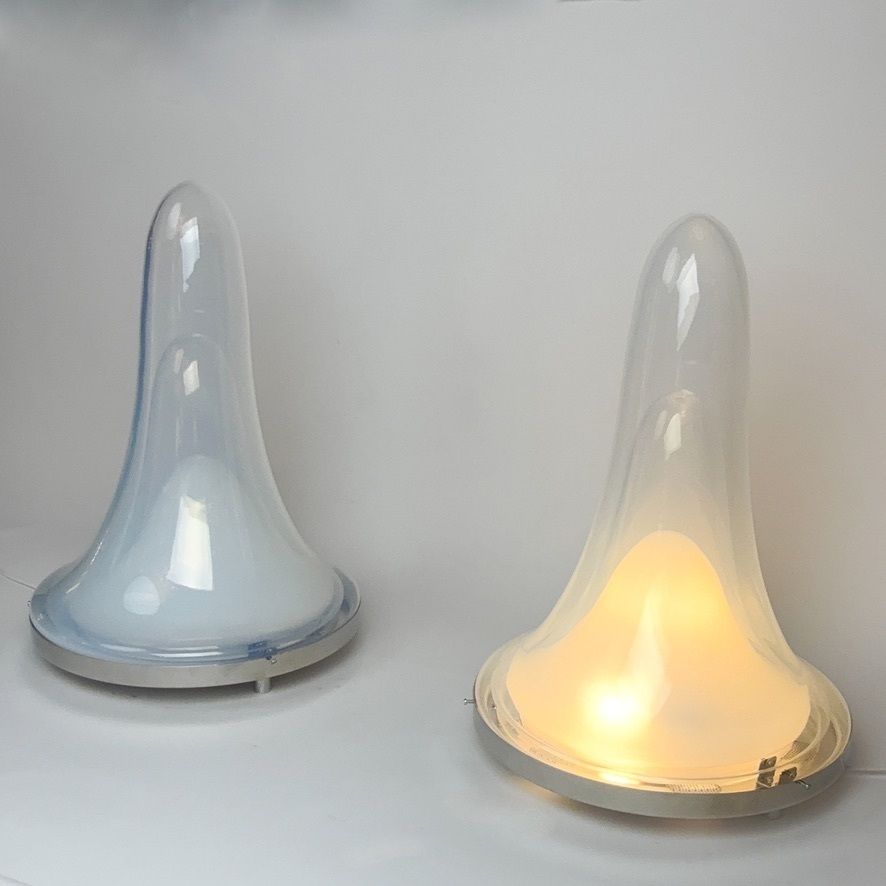 Pair Of Ls144 Table Lamps By Carlo Nason For Av Mazzega photo furniture