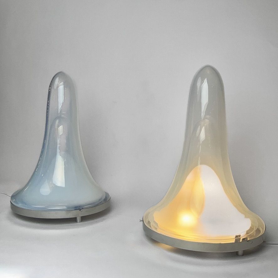 Pair Of Ls144 Table Lamps By Carlo Nason For Av Mazzega photo for sale
