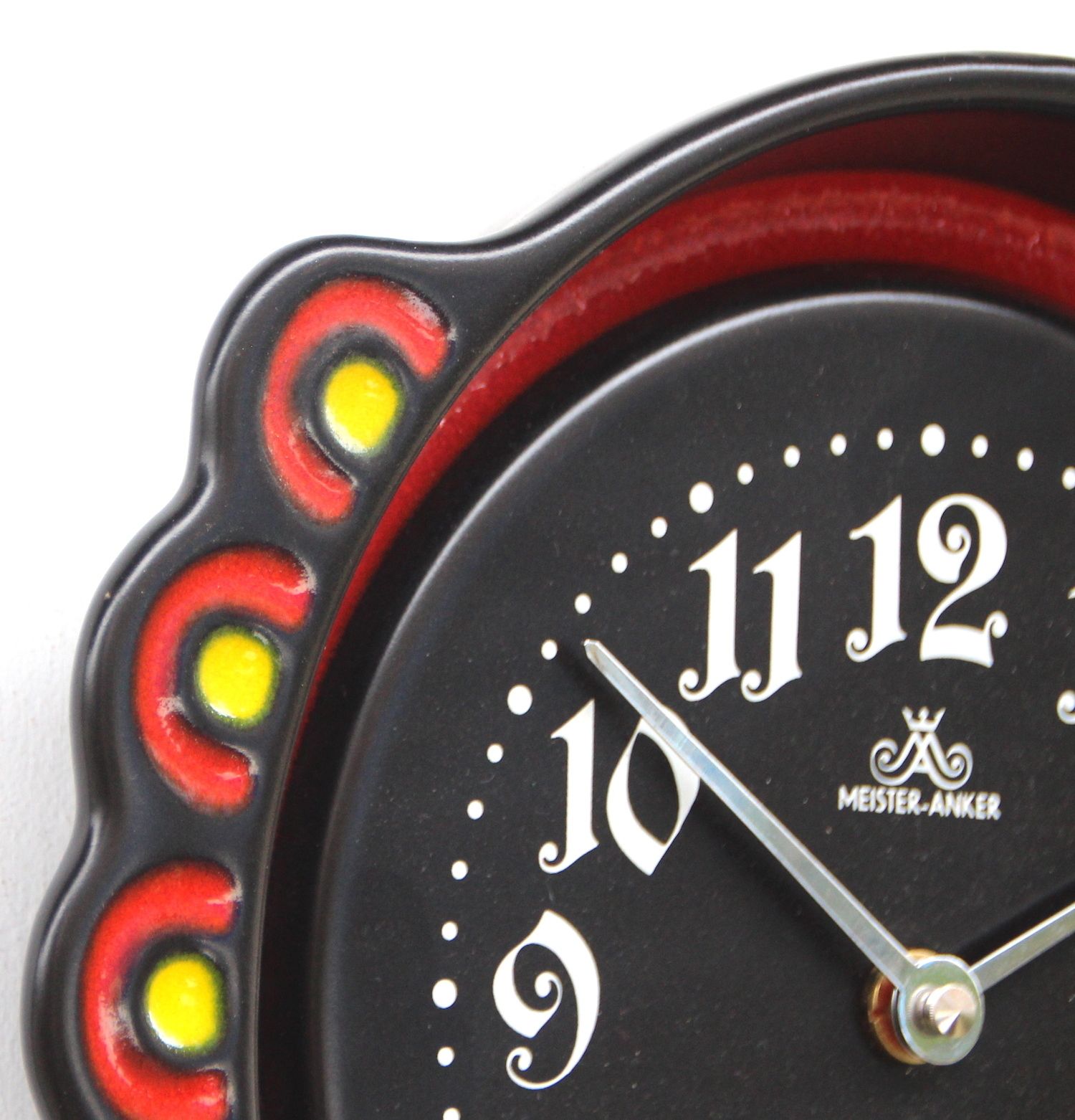 1970s West German Ceramic Vintage Wall Clock. Fully Guaranteed. London Timepiece. photo 135.0