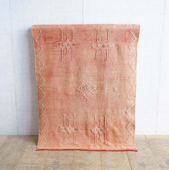 Moroccan Cactus Silk Rug, African