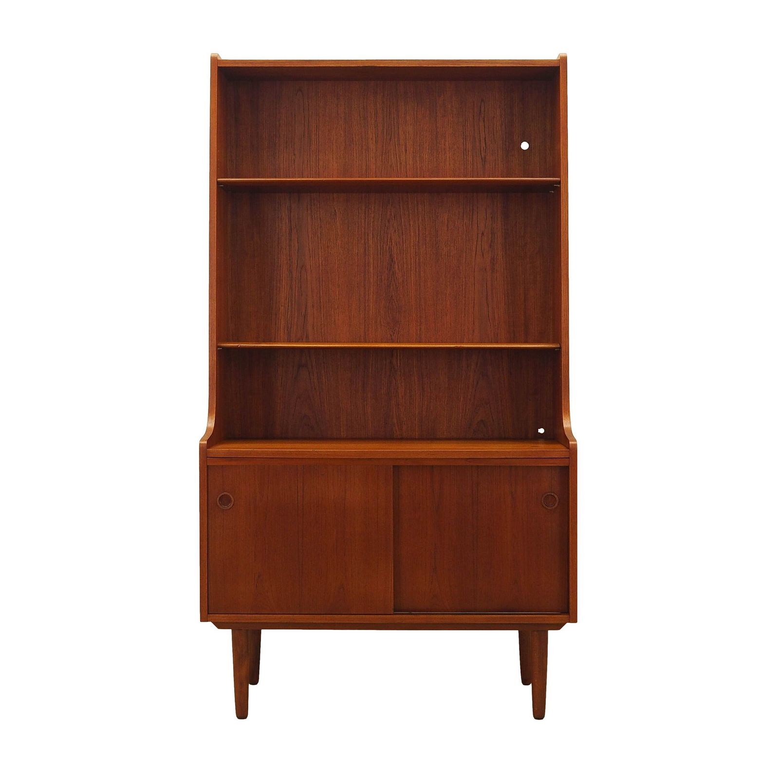 Teak Bookcase, Danish Design, 1970s, Designer: Johannes Sorth