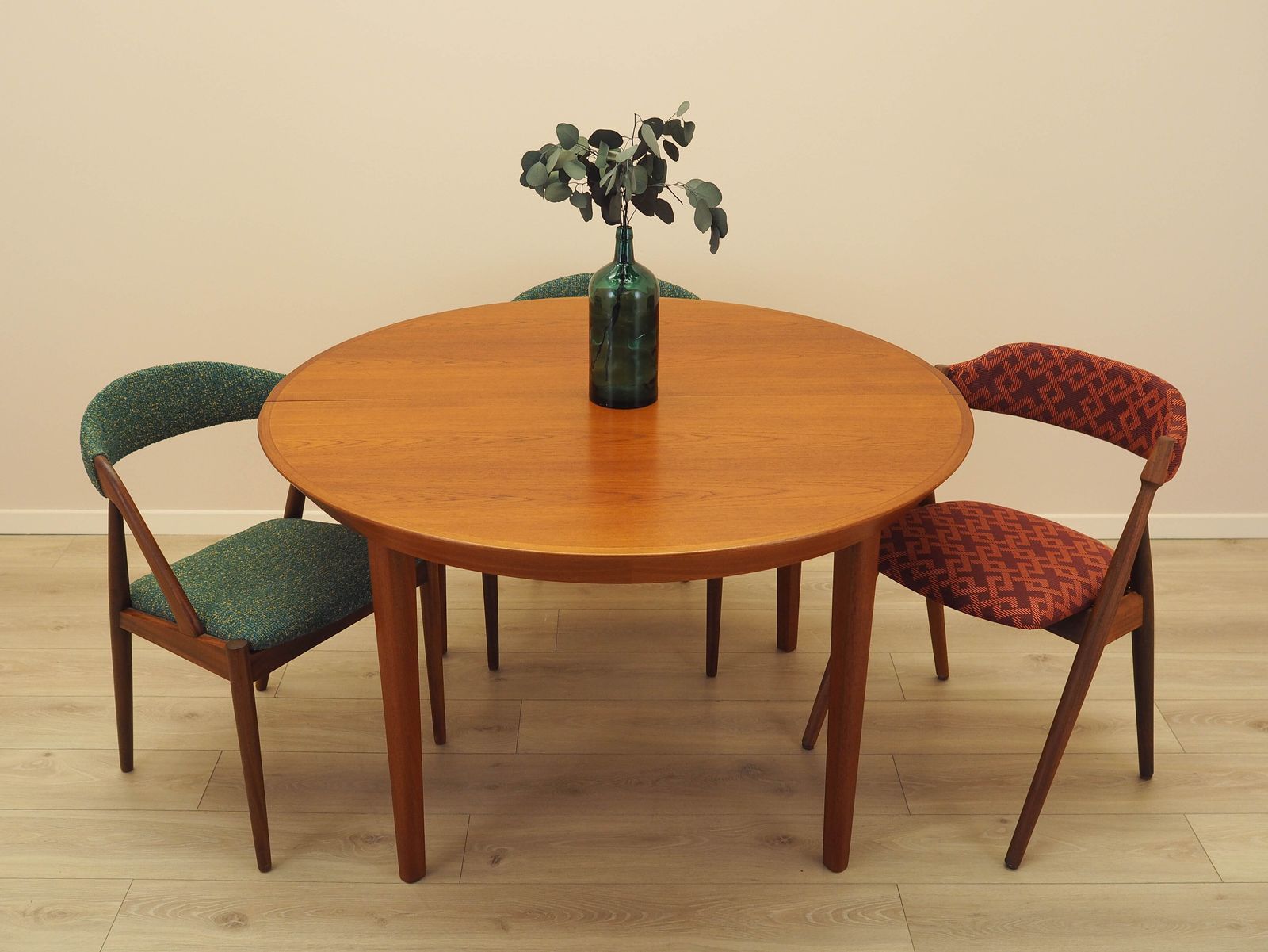 Round Teak Table, Danish Design, 1960s, Manufacturer: Gudme Møbelfabrik, Designer: Ole Hald photo Furniture