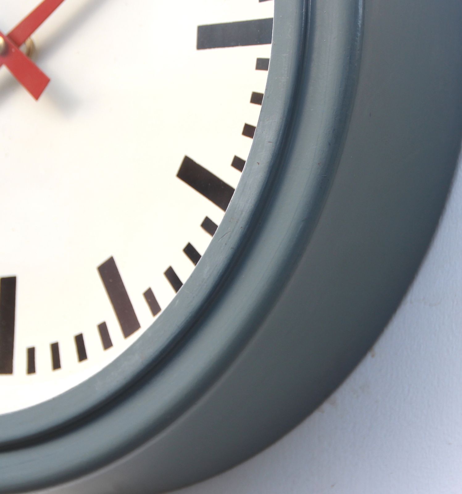 photo for sale 1960s West German Vintage Factory Wall Clock. Fully Guaranteed. London Timepiece.