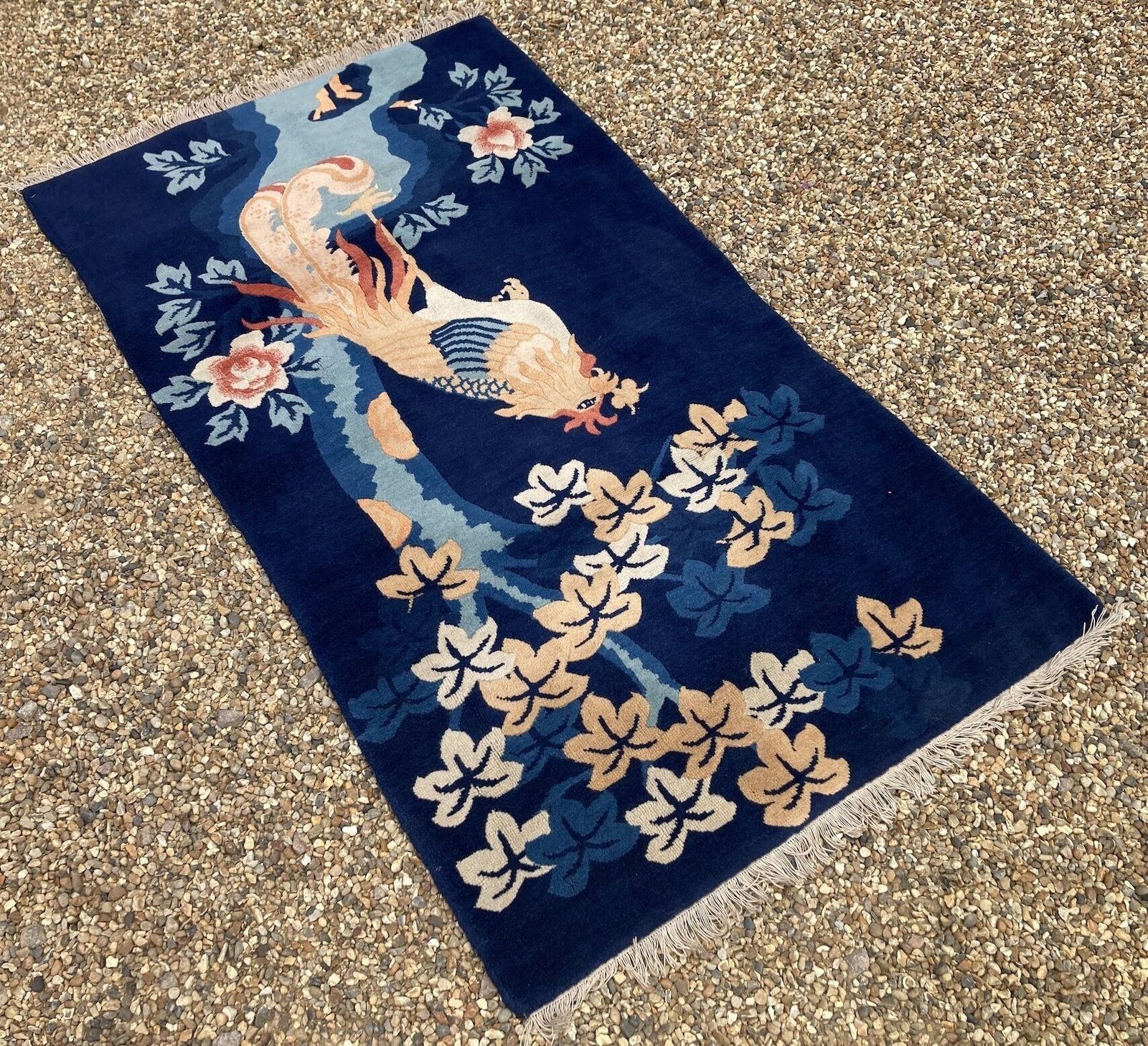 Vintage Chinese Pao Tao Rug 1.52m X 0.91m photo 650.0